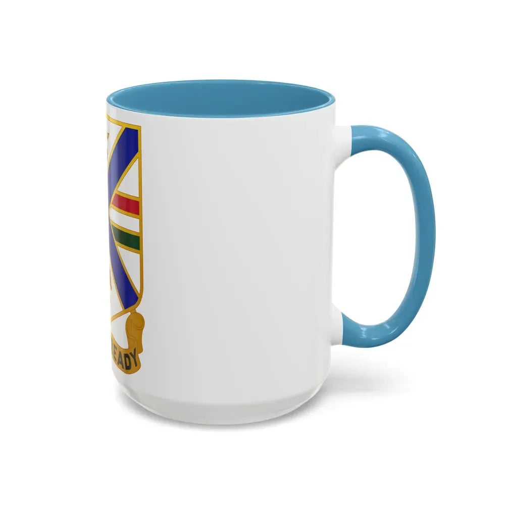 130th Infantry Regiment (U.S. Army) Accent Coffee Mug - Go Mug Yourself