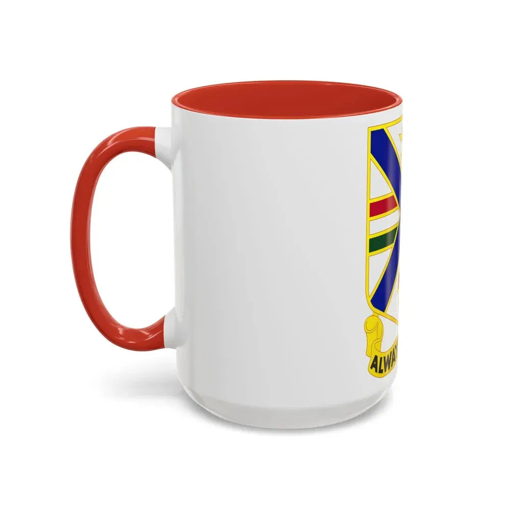130th Infantry Regiment (U.S. Army) Accent Coffee Mug - Go Mug Yourself