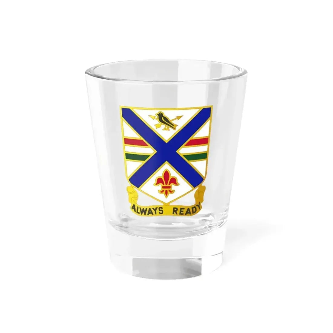 130th Infantry Regiment (U.S. Army) Shot Glass 1.5oz 1.5oz - Go Mug Yourself
