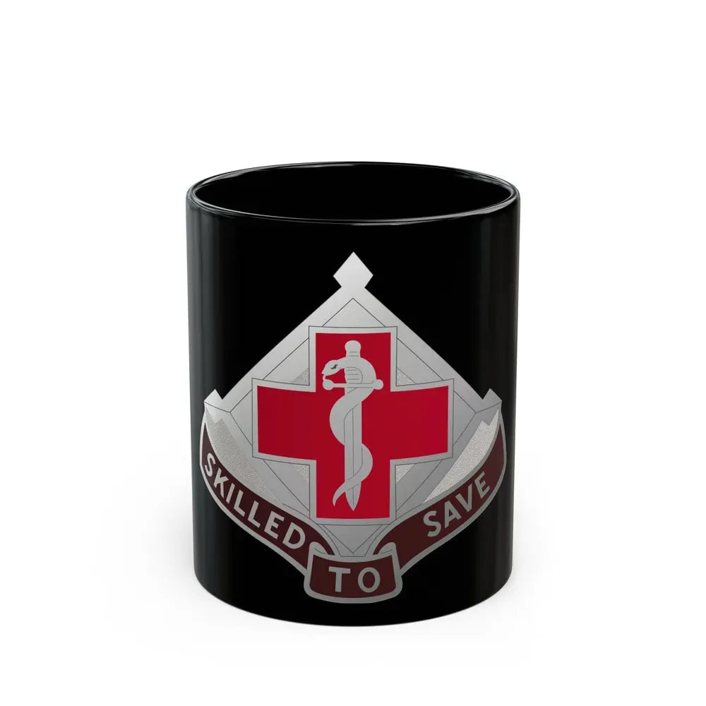 131 Surgical Hospital (U.S. Army) Black Coffee Mug 11oz - Go Mug Yourself