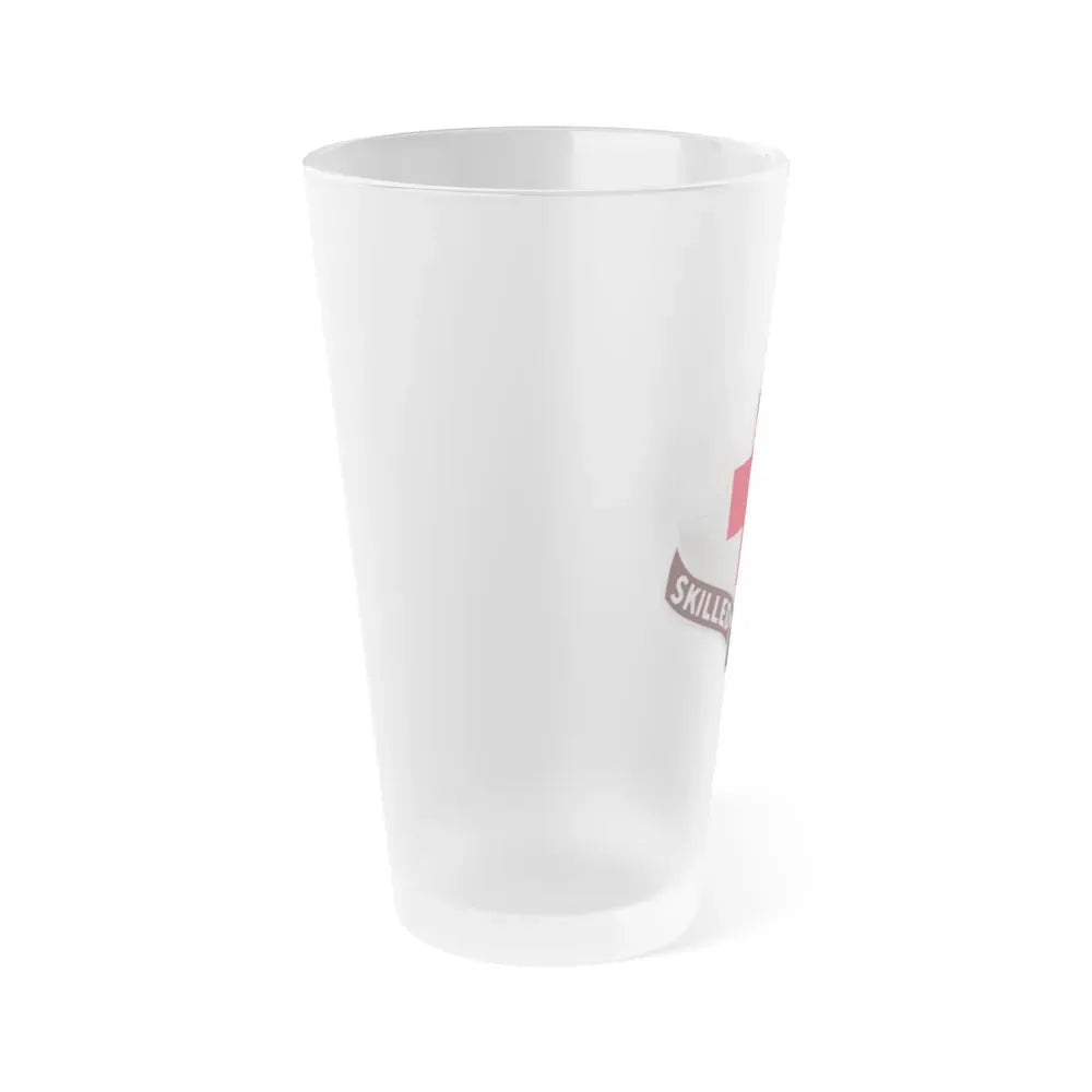 131 Surgical Hospital (U.S. Army) Frosted Pint Glass 16oz - Go Mug Yourself