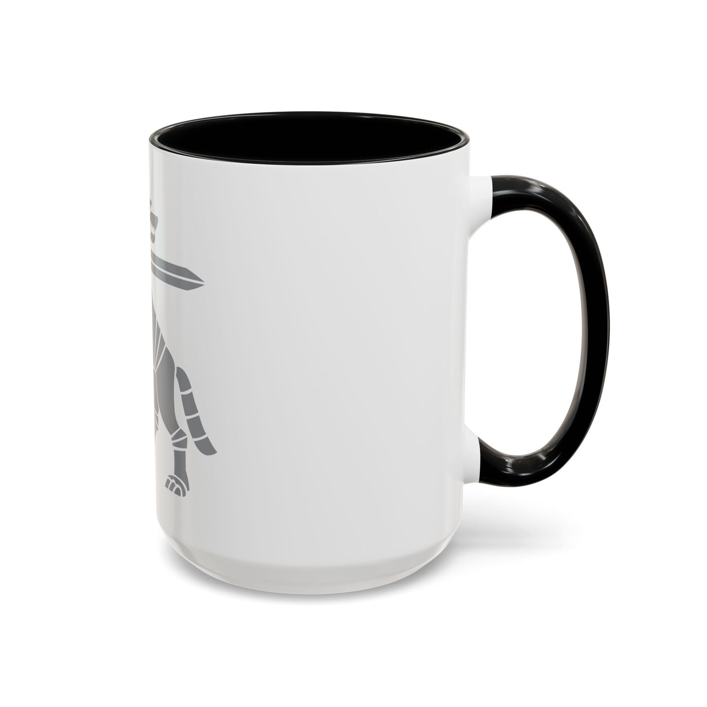 Coat of Arms Ministry of National Defence Lithuania - Accent Coffee Mug
