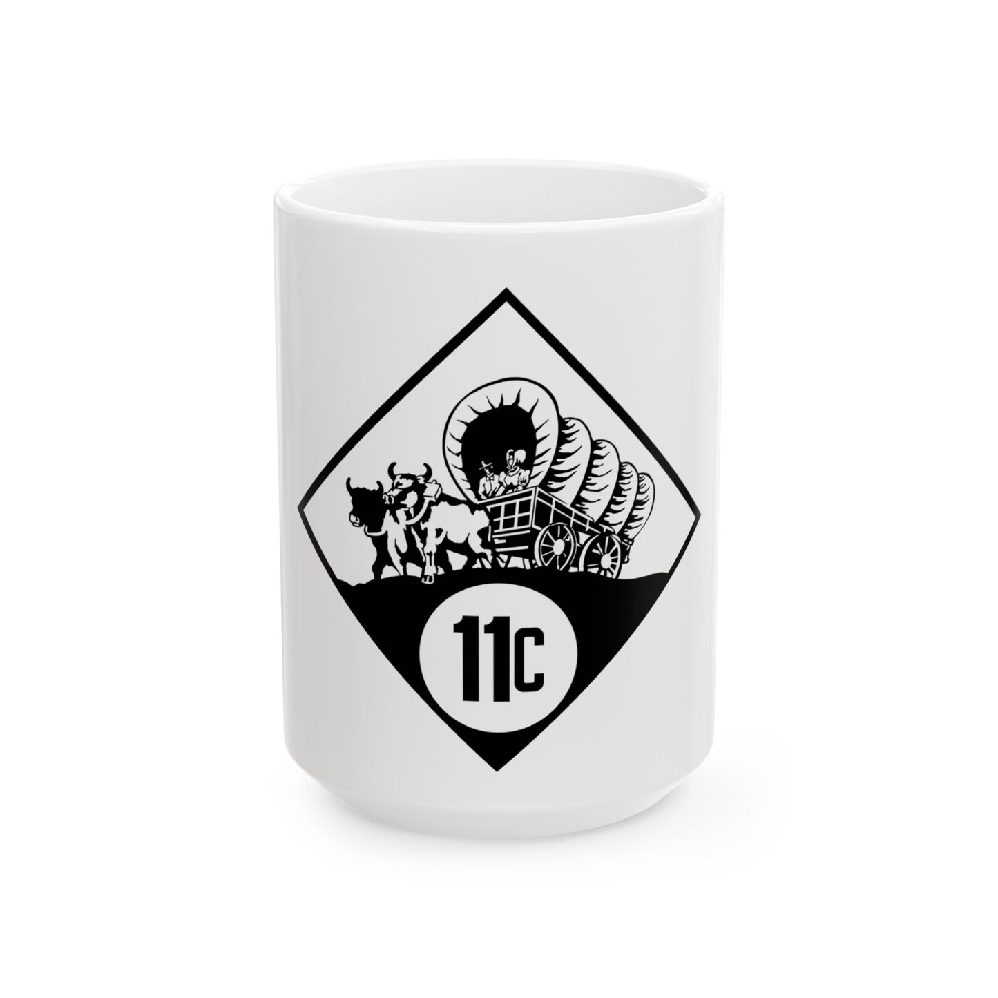 N-11C 1926 (Nebraska) (Road Sign) White Coffee Mug
