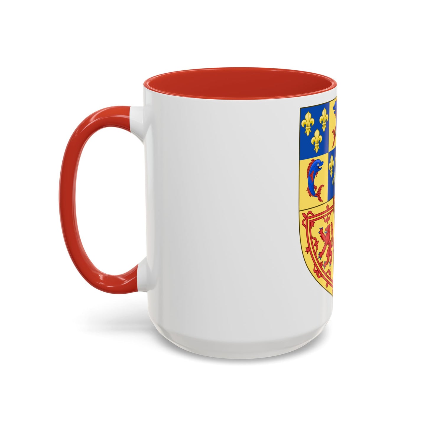 Royal Arms of the Kingdom of Scotland (1559) - Accent Coffee Mug