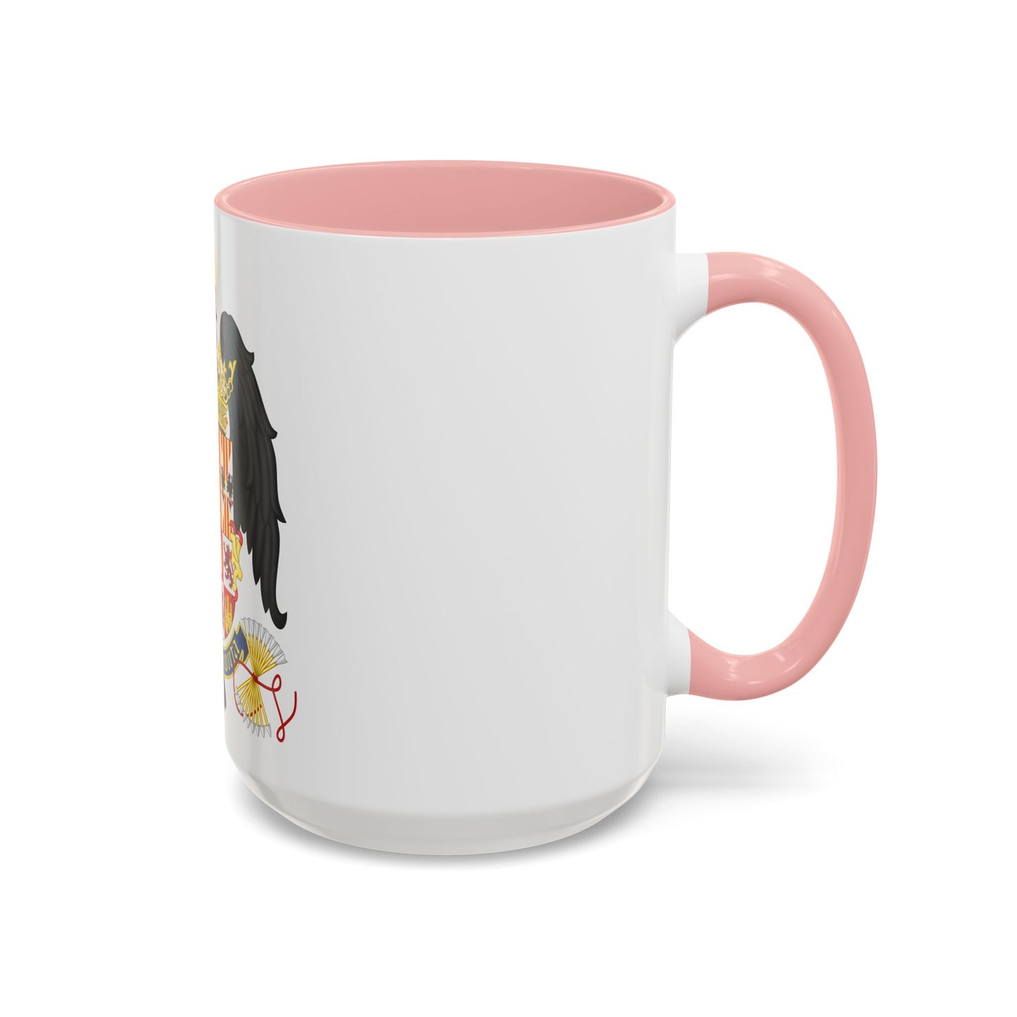 Coat of Arms of Queen Isabella of Castile (1492-1504) - Accent Coffee Mug