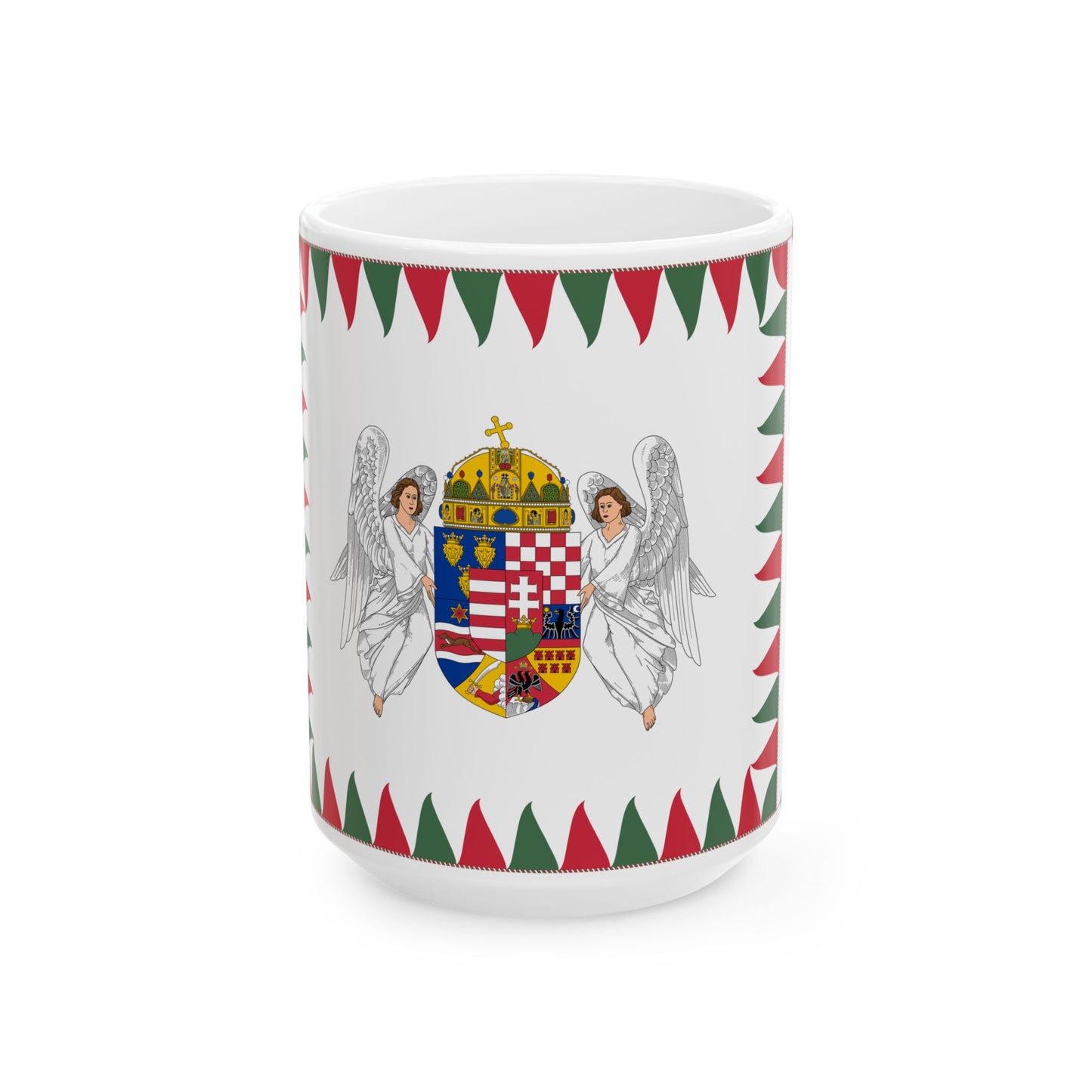 Infantry Colour of the Royal Hungarian Defence Forces 1939-1945 (Hungary) White Coffee Mug