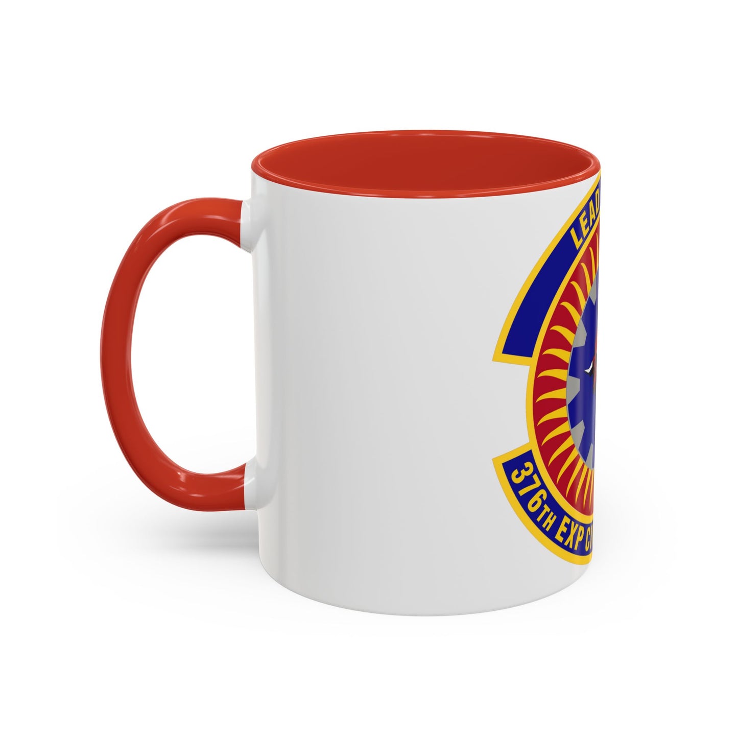 376th Expeditionary Civil Engineer Squadron (U.S. Air Force) Accent Coffee Mug