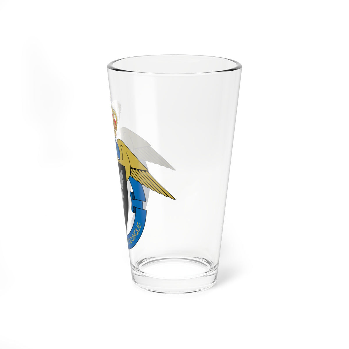 RDAF Squadron 721 (Denmark) (Coat of Arms) Pint Glass 16oz