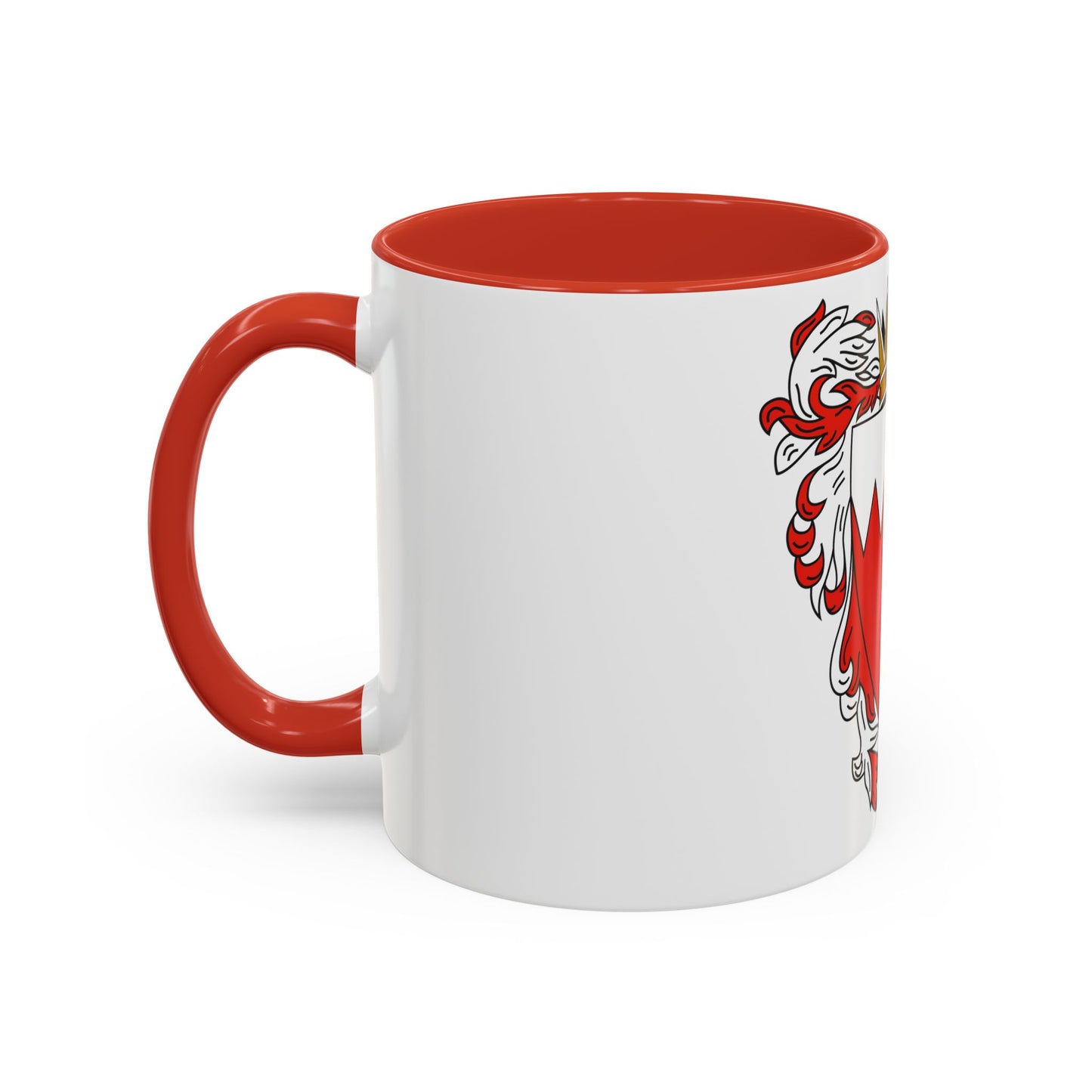 Coat of Arms of The Kingdom of Bahrain - Accent Coffee Mug