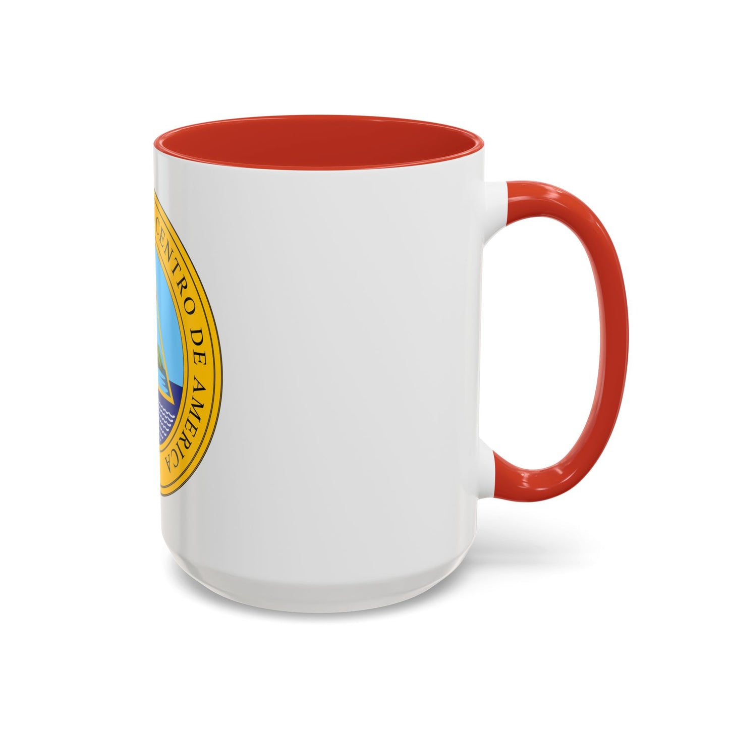 Coat of arms of the United Provinces of Central America - Accent Coffee Mug