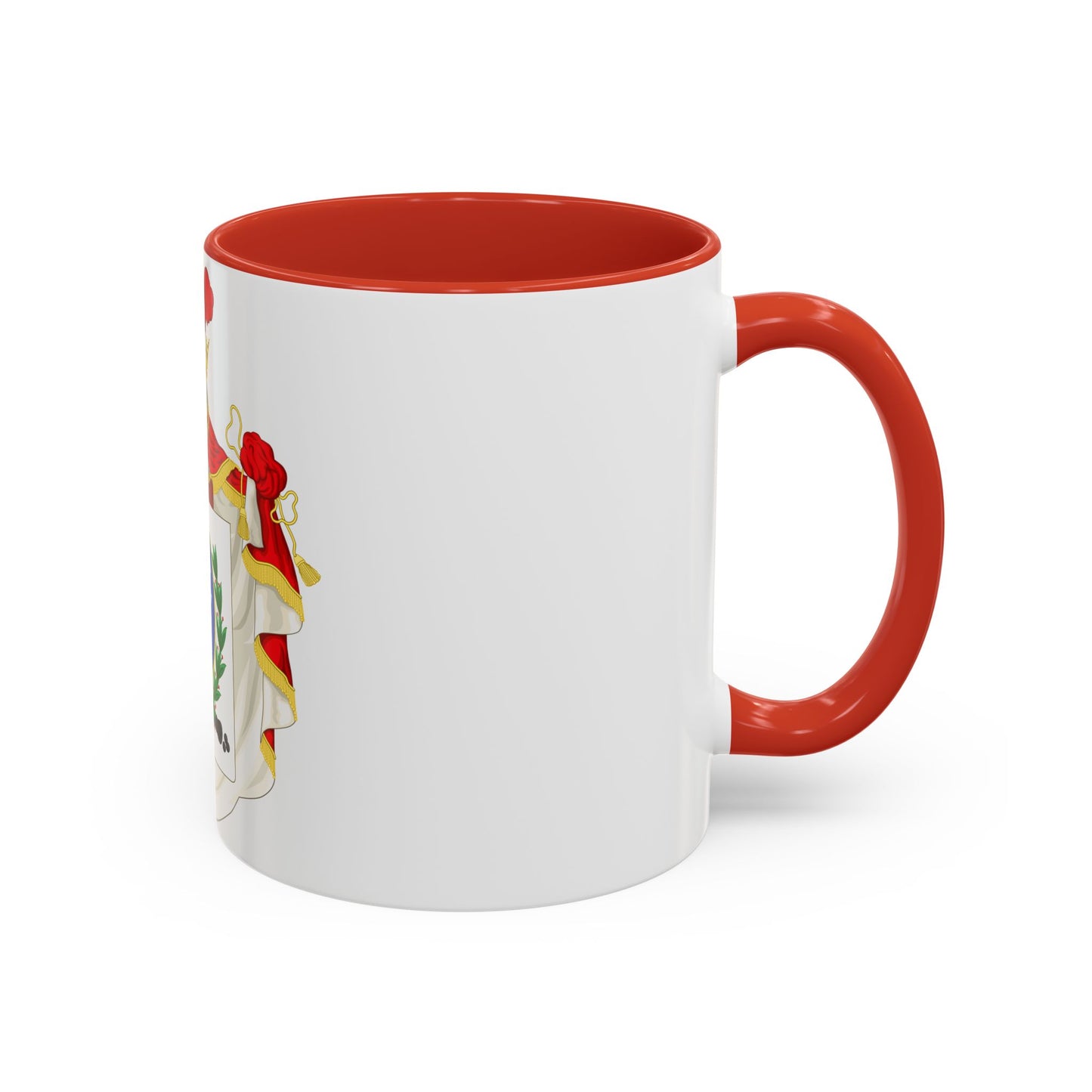 Ornamented Coat of Arms of Chile (1819-1834) Cerro Castillo Version - Accent Coffee Mug