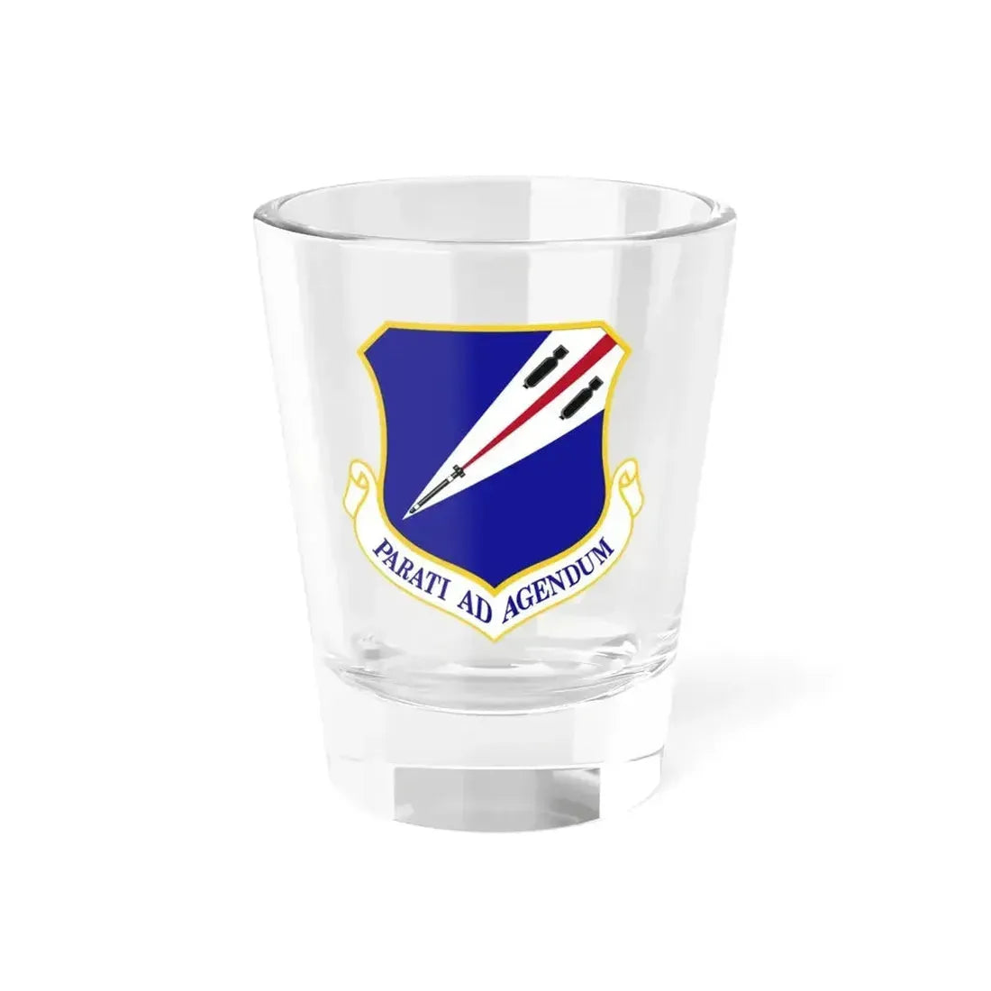 131st Bomb Wing Missouri Air National Guard (U.S. Air Force) Shot Glass 1.5oz 1.5oz - Go Mug Yourself