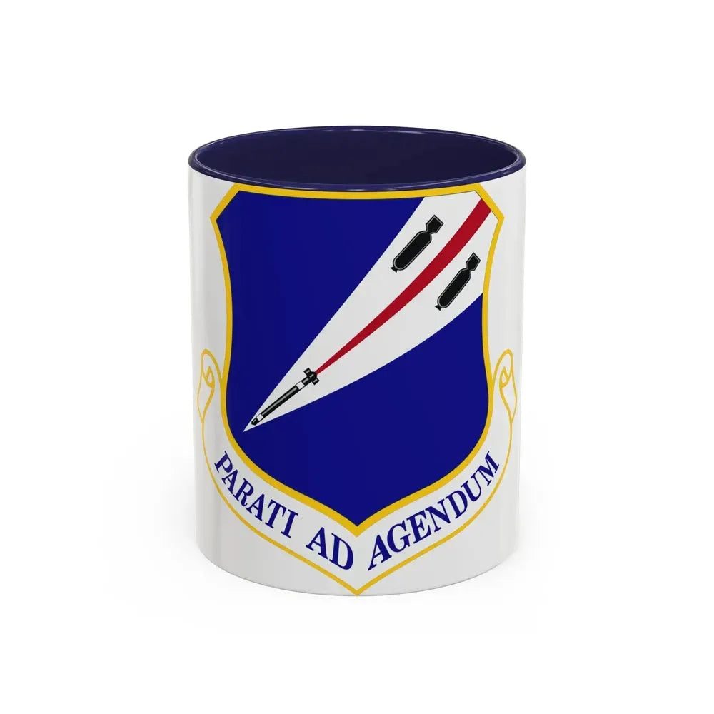 131st Fighter Wing (U.S. Air Force) Accent Coffee Mug 11oz Navy - Go Mug Yourself
