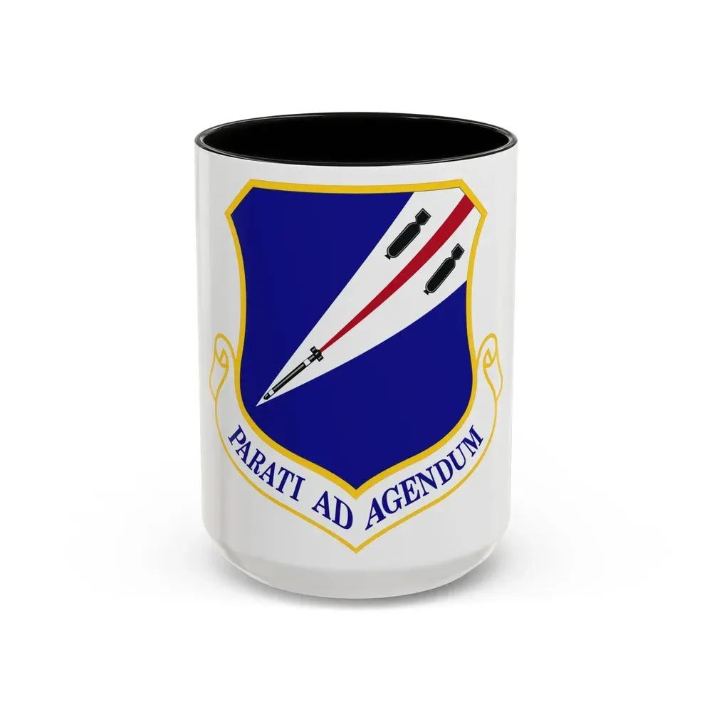 131st Fighter Wing (U.S. Air Force) Accent Coffee Mug 15oz Black - Go Mug Yourself