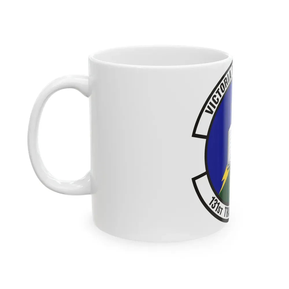 131st Training Flight (U.S. Air Force) White Coffee Mug - Go Mug Yourself