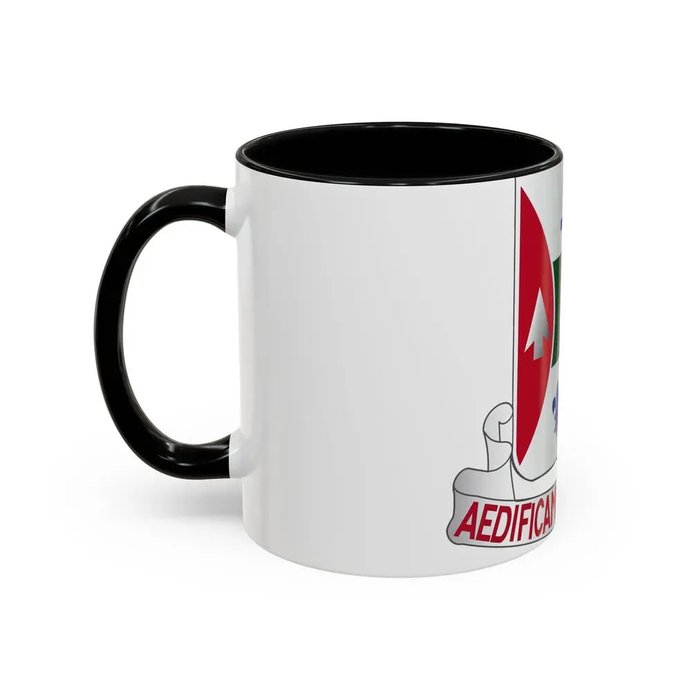 132 Engineer Battalion (U.S. Army) Accent Coffee Mug - Go Mug Yourself