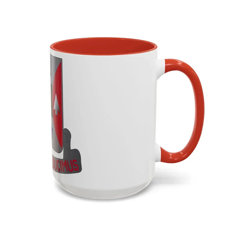132 Engineer Battalion (U.S. Army) Accent Coffee Mug - Go Mug Yourself
