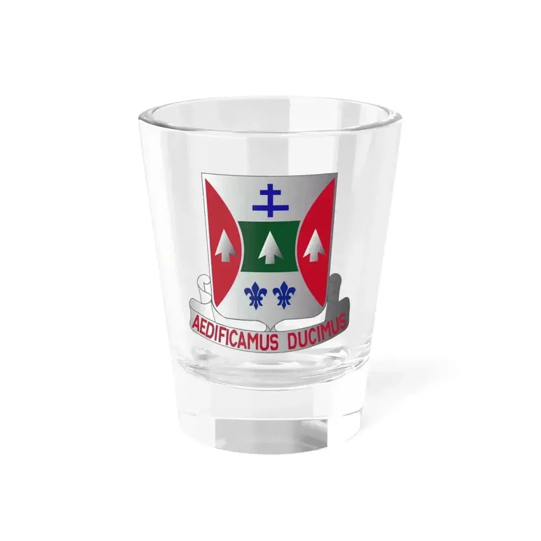 132 Engineer Battalion (U.S. Army) Shot Glass 1.5oz 1.5oz - Go Mug Yourself
