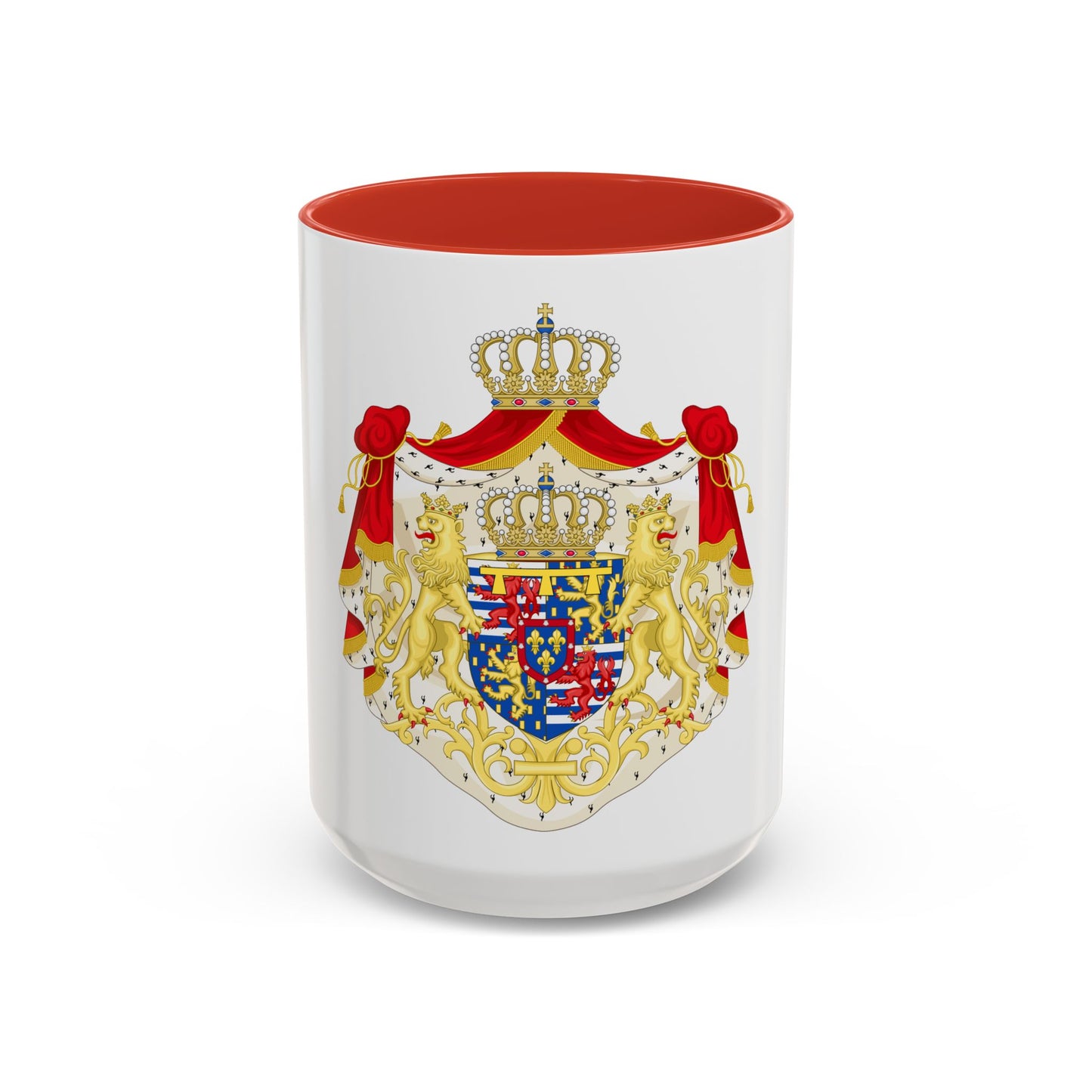 Greater coat of arms of the Hereditary Grand Duke of Luxembourg (2000) - Accent Coffee Mug