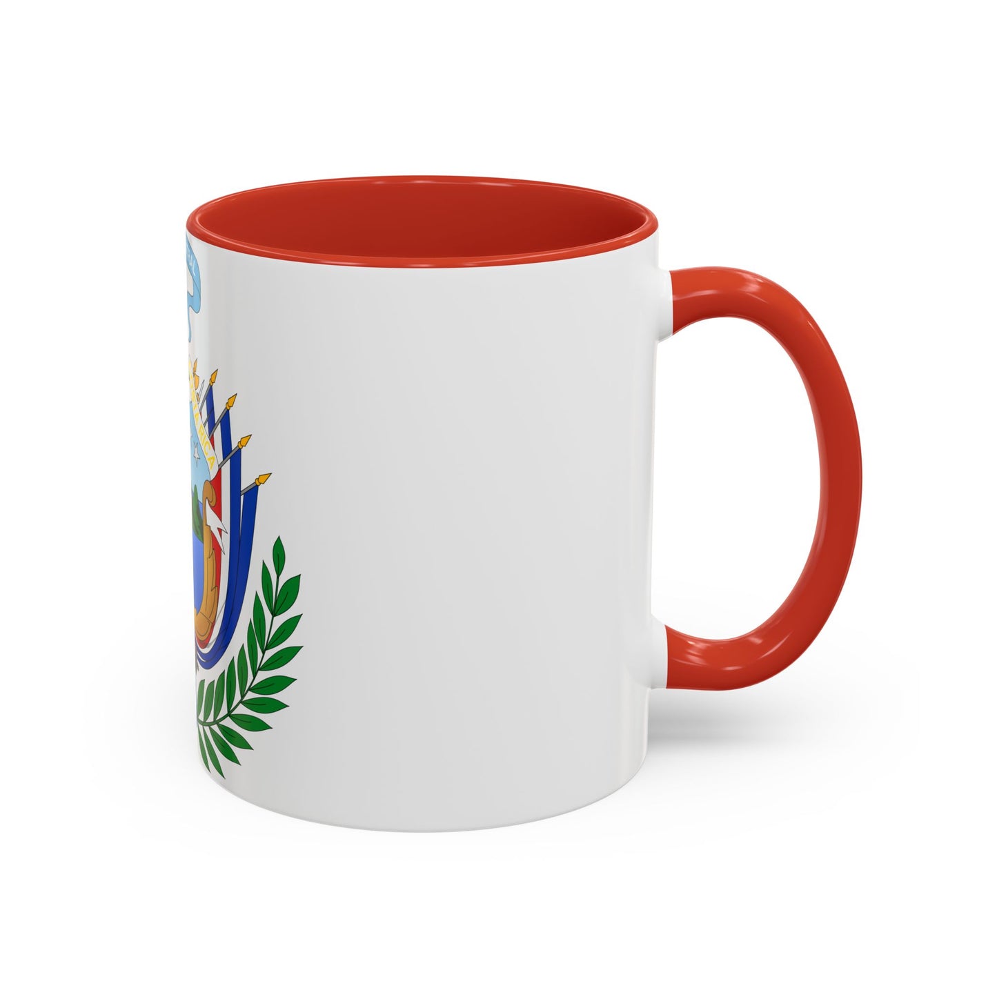 Coat of arms of Costa Rica (1848-1906) - Accent Coffee Mug