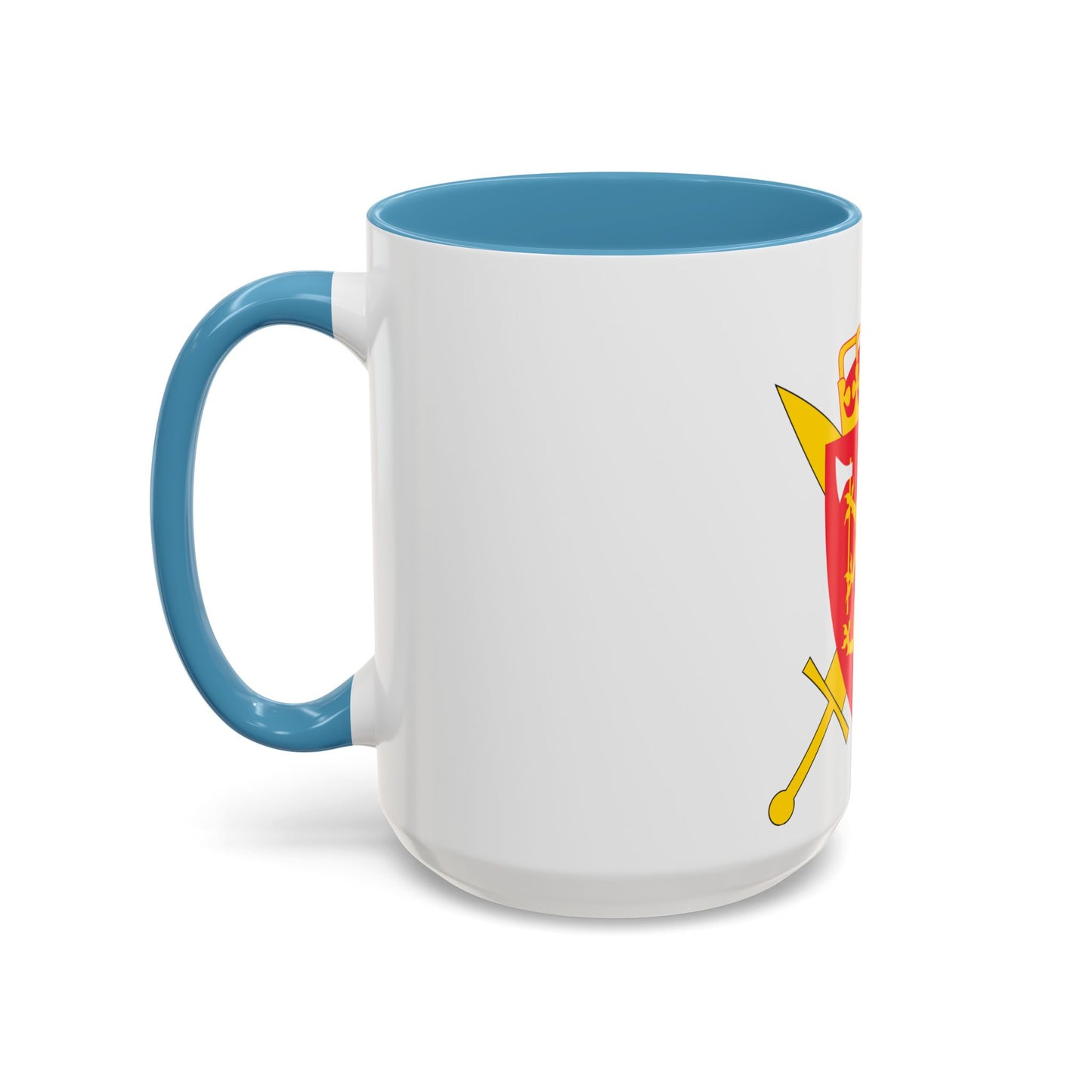 Coat of arms of the Norwegian Armed Forces - Accent Coffee Mug