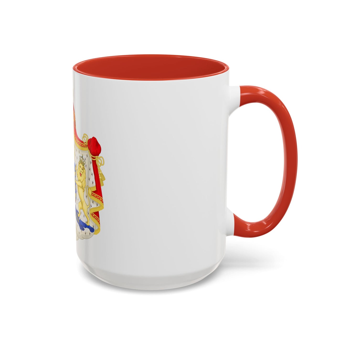 Royal coat of arms of the Netherlands (1815-1907) - Accent Coffee Mug