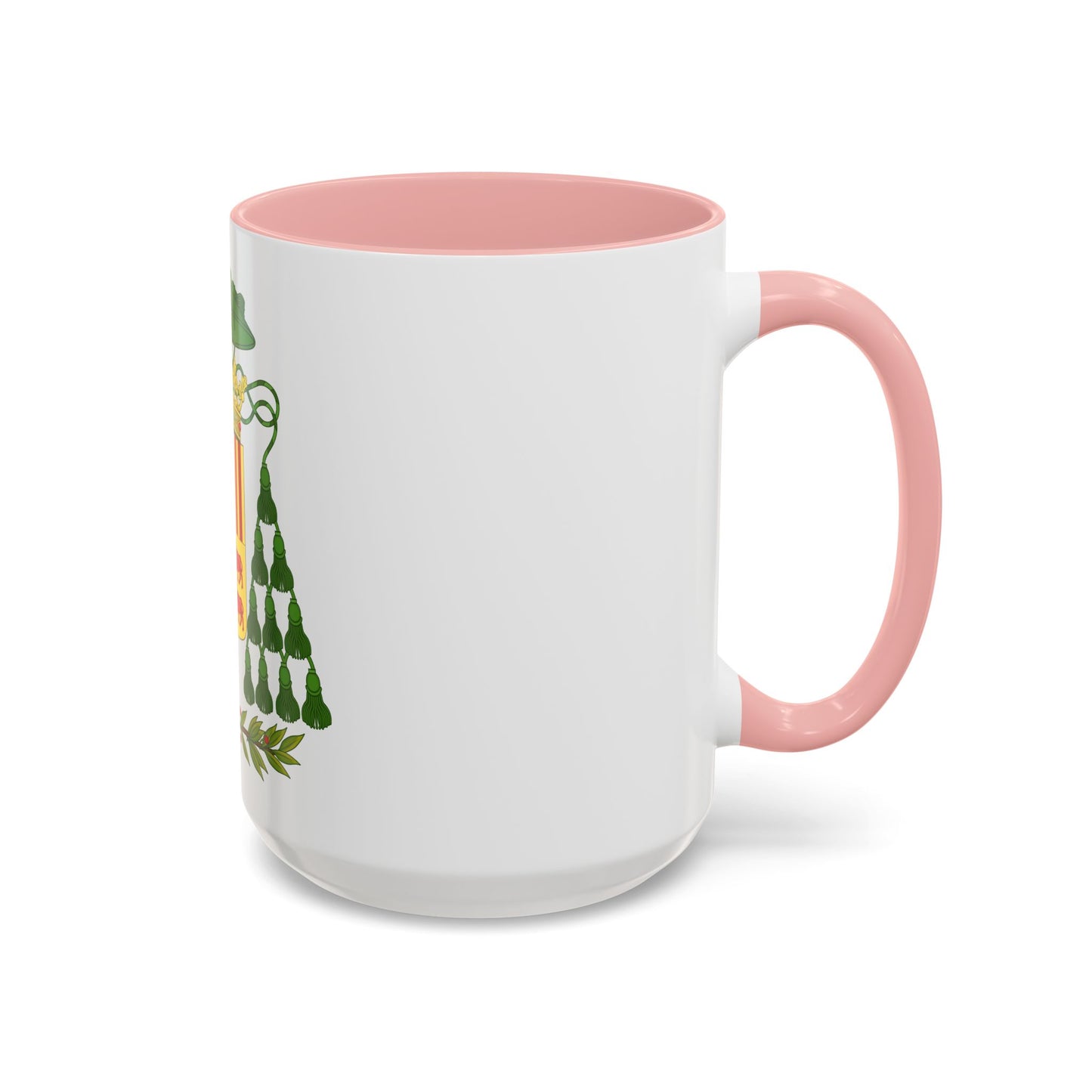 Historical Coat of Arms of Ecclesiastic Co-Prince of Andorra - Accent Coffee Mug