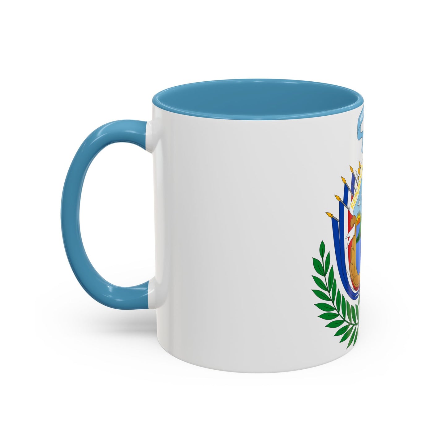 Coat of arms of Costa Rica (1848-1906) - Accent Coffee Mug