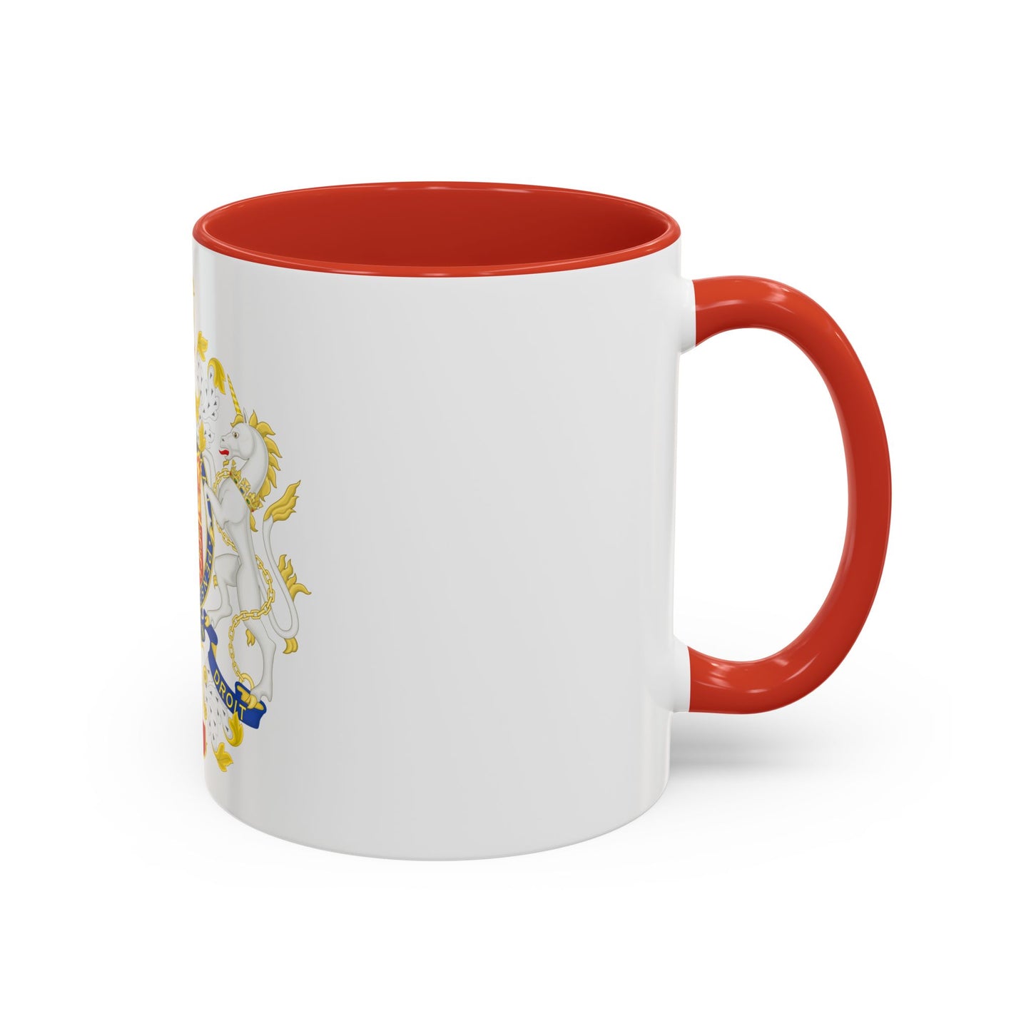 Coat of Arms of the Government of Gibraltar - Accent Coffee Mug
