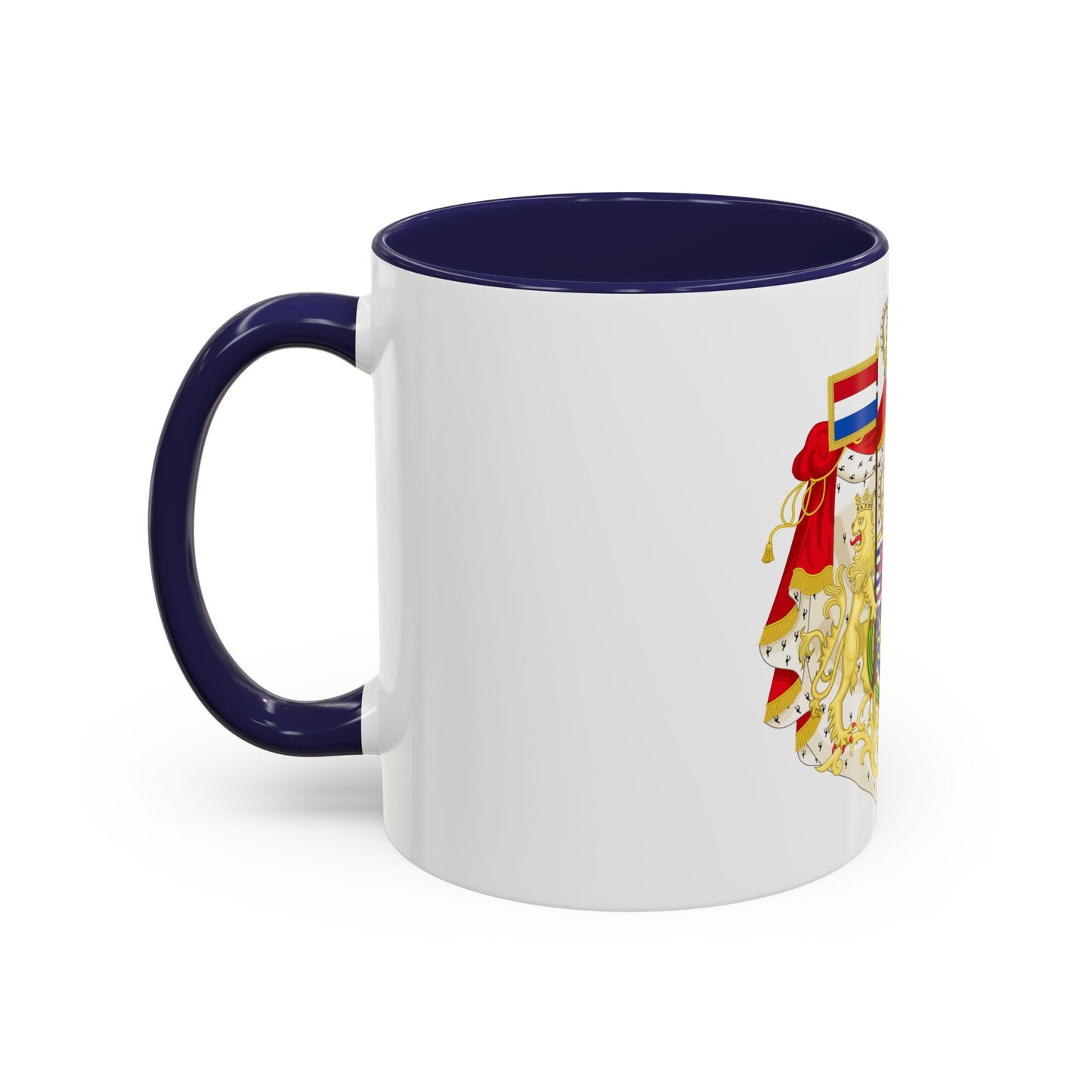Greater coat of arms of the Grand Duke of Luxembourg (2000) - Accent Coffee Mug