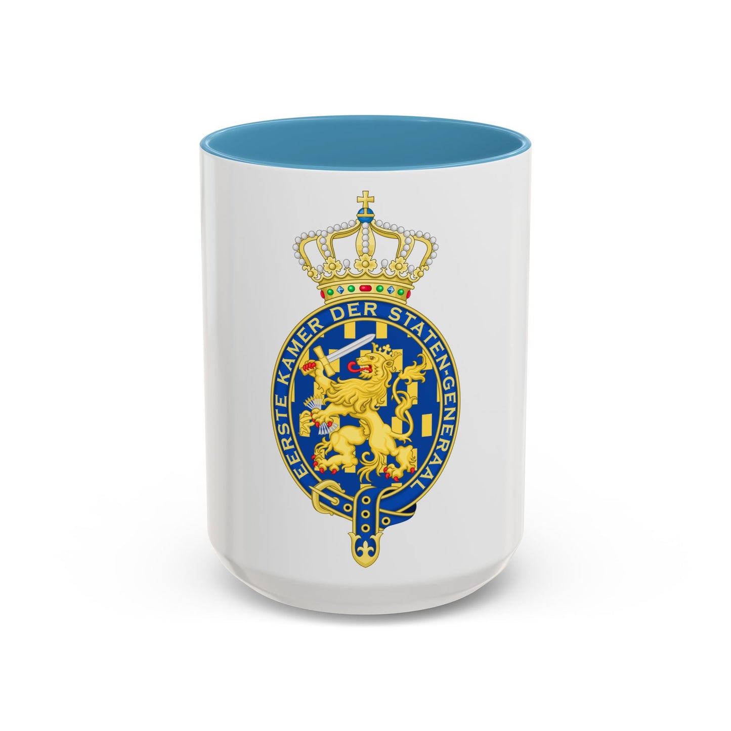 Coat of arms of the Eerste Kamer - Accent Coffee Mug