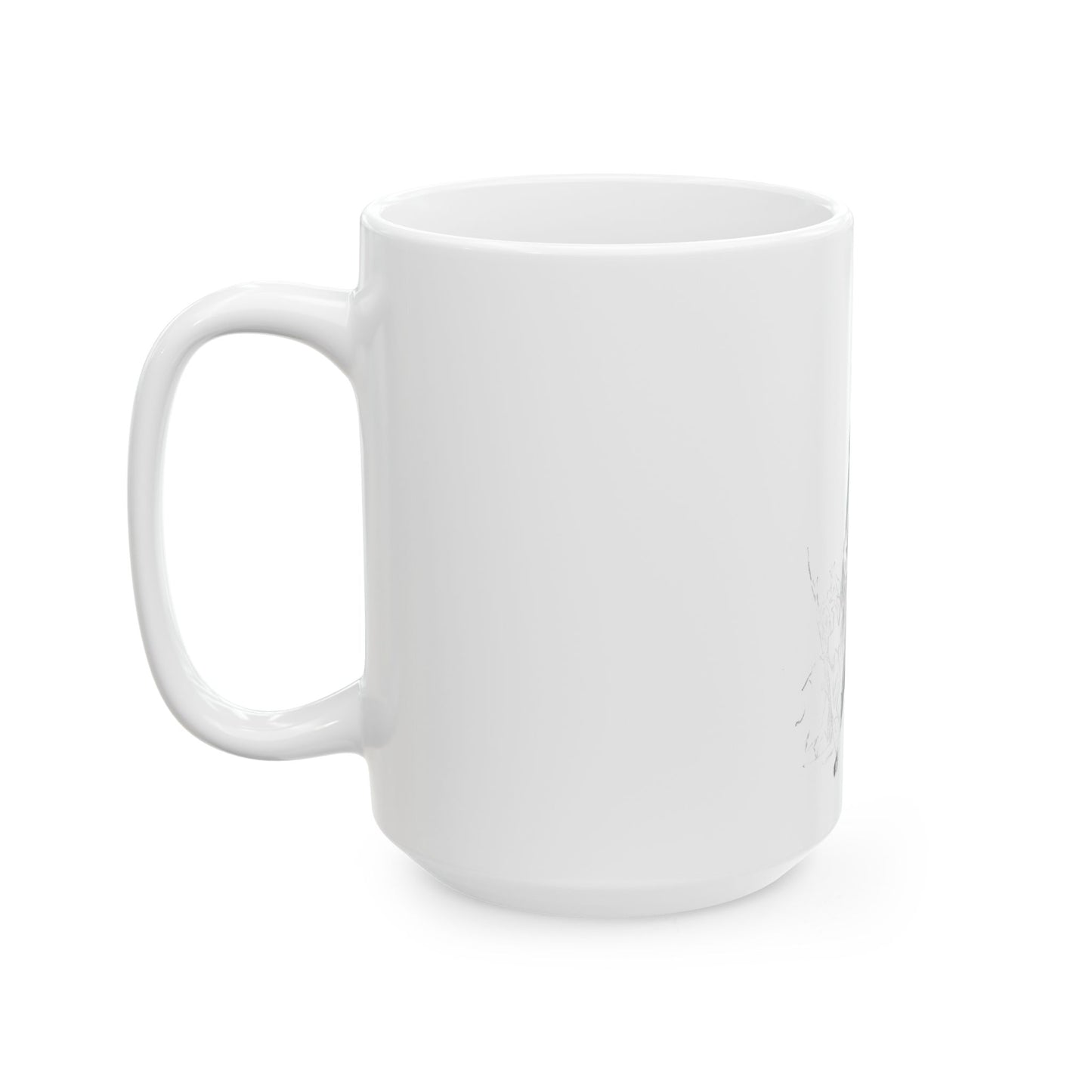 Handmachers fashion illustration (3), 1948 - White Coffee Mug