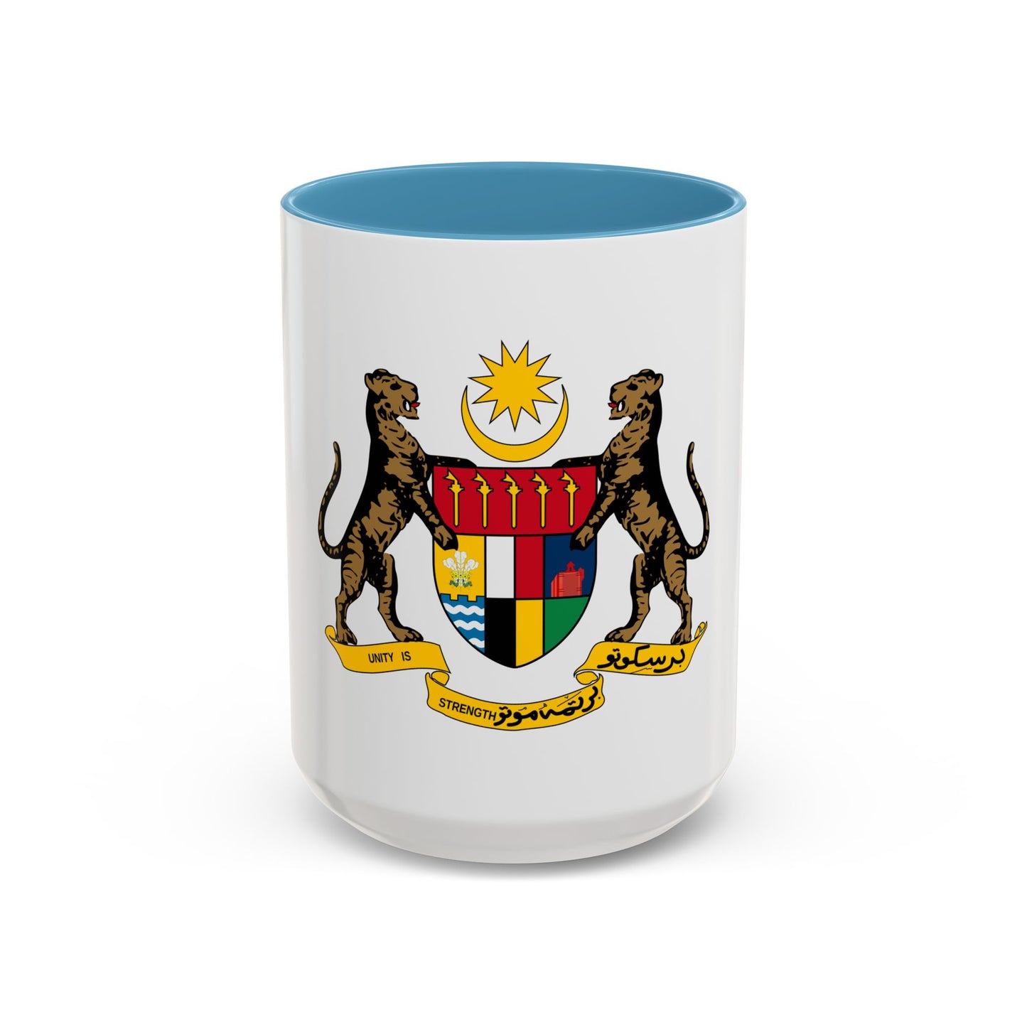 Coat of arms of the Federation of Malaya - Accent Coffee Mug
