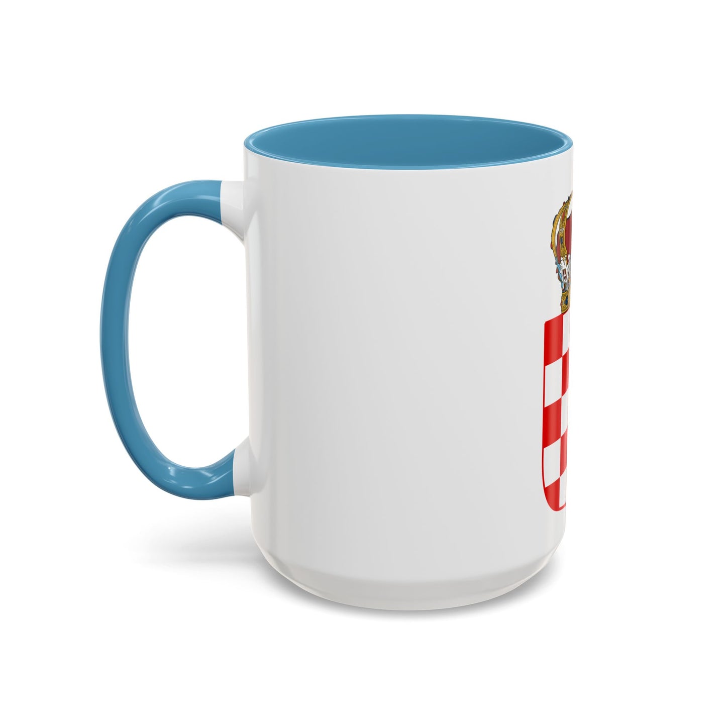 Coat of Arms of the Banate of Croatia - Accent Coffee Mug