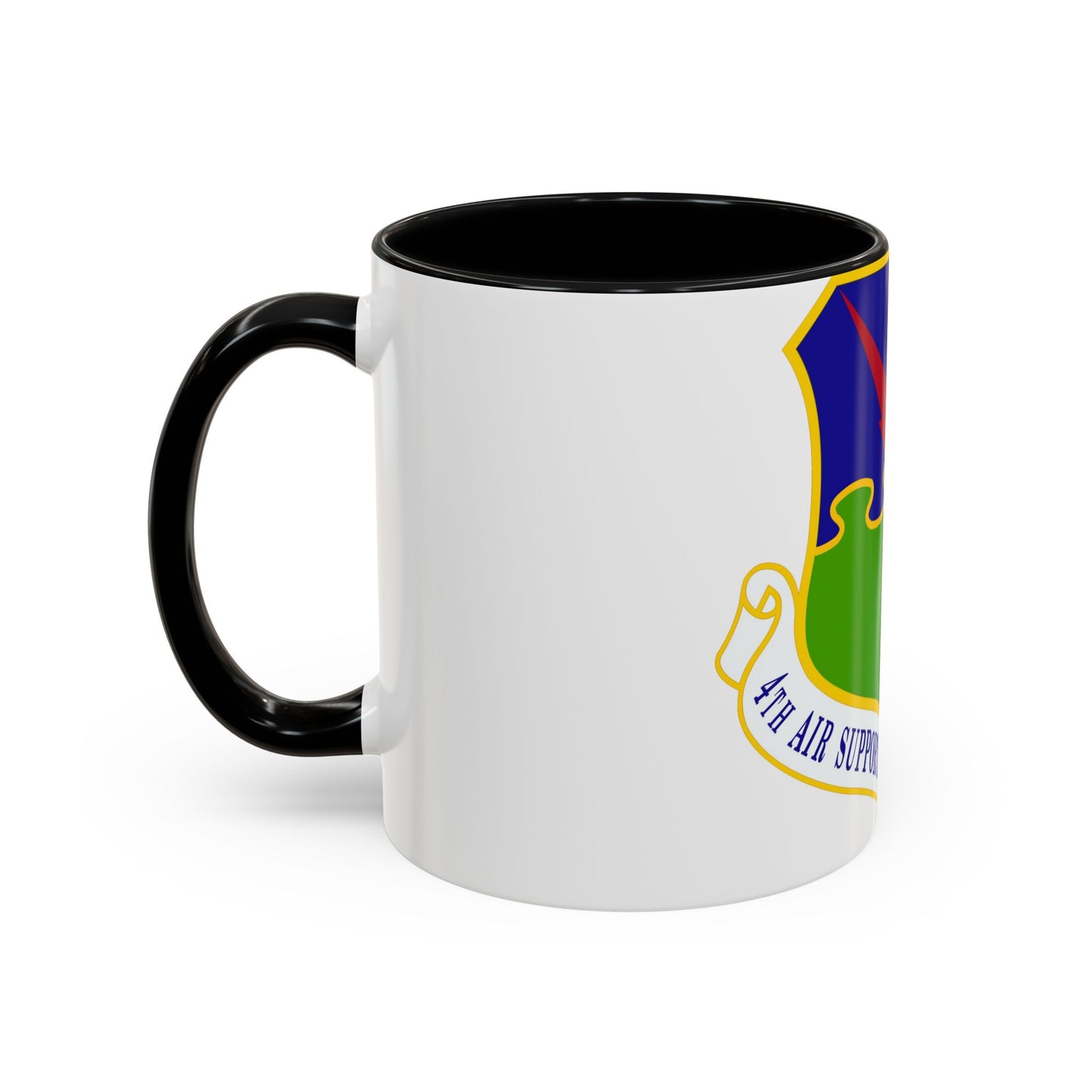 4 Air Support Operations Group USAFE (U.S. Air Force) Accent Coffee Mug