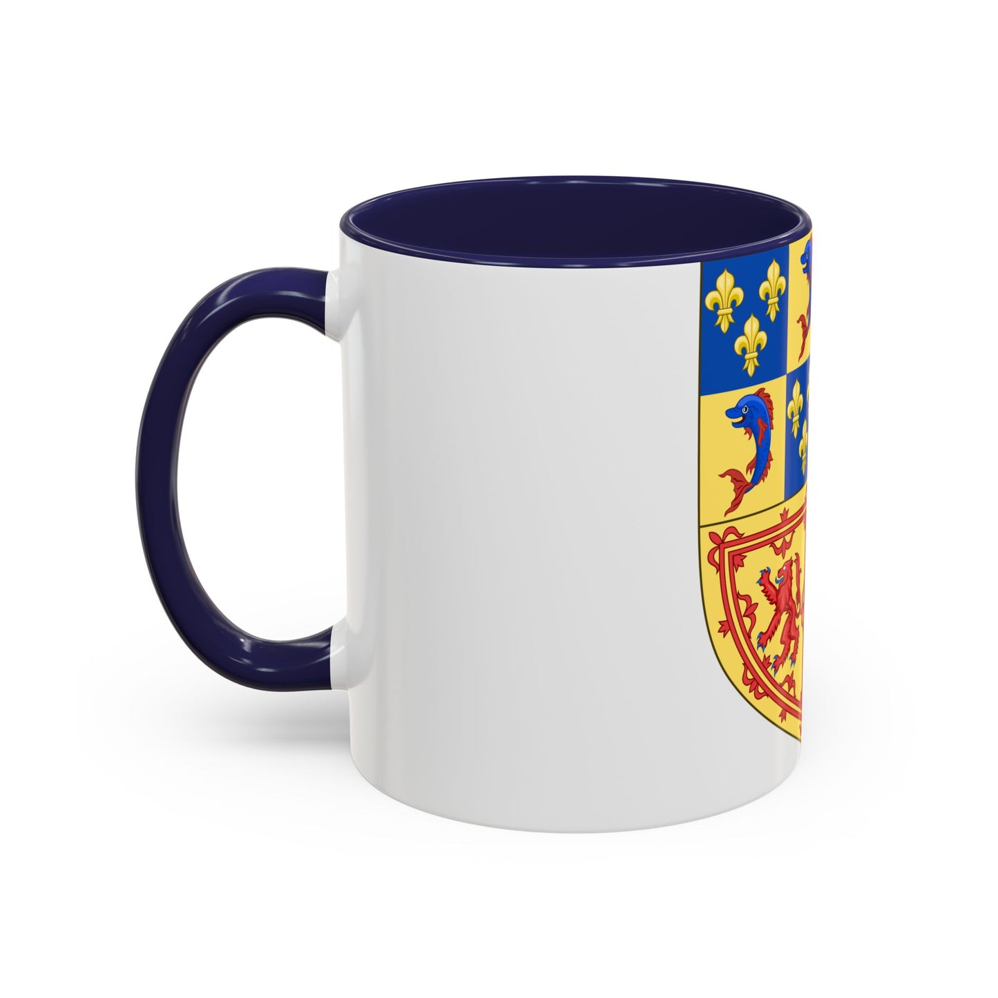 Royal Arms of the Kingdom of Scotland (1558-1559) - Accent Coffee Mug