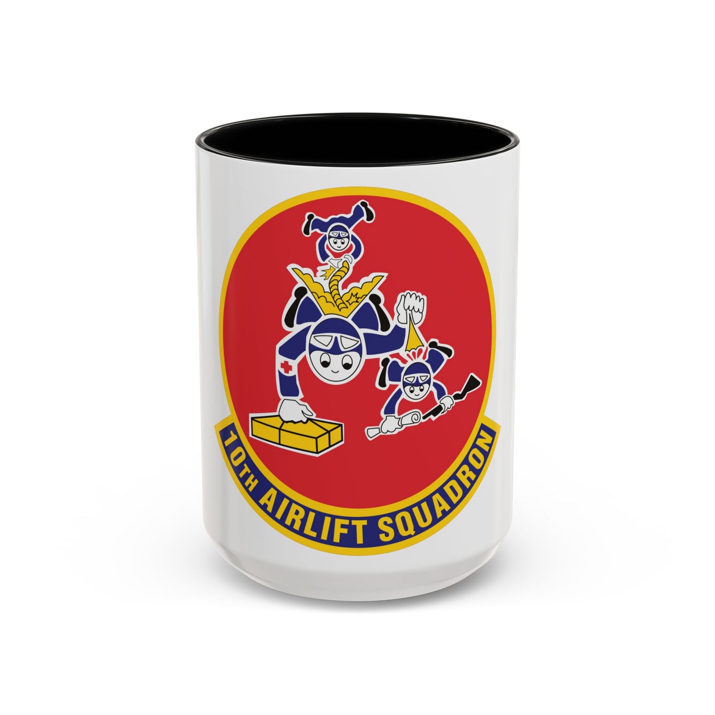 10th Airlift Squadron 2 (U.S. Air Force) Accent Coffee Mug