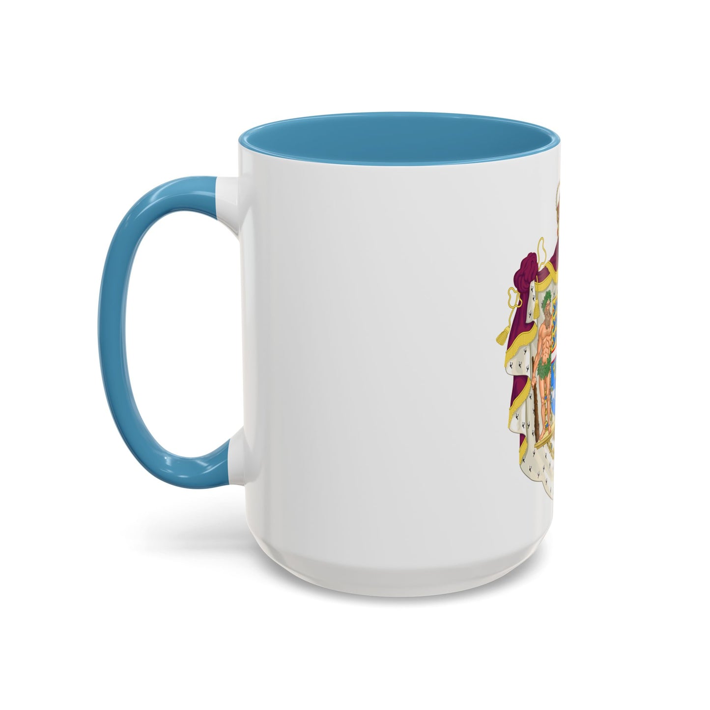 Coat of arms of the Crown Prince of Denmark - Accent Coffee Mug
