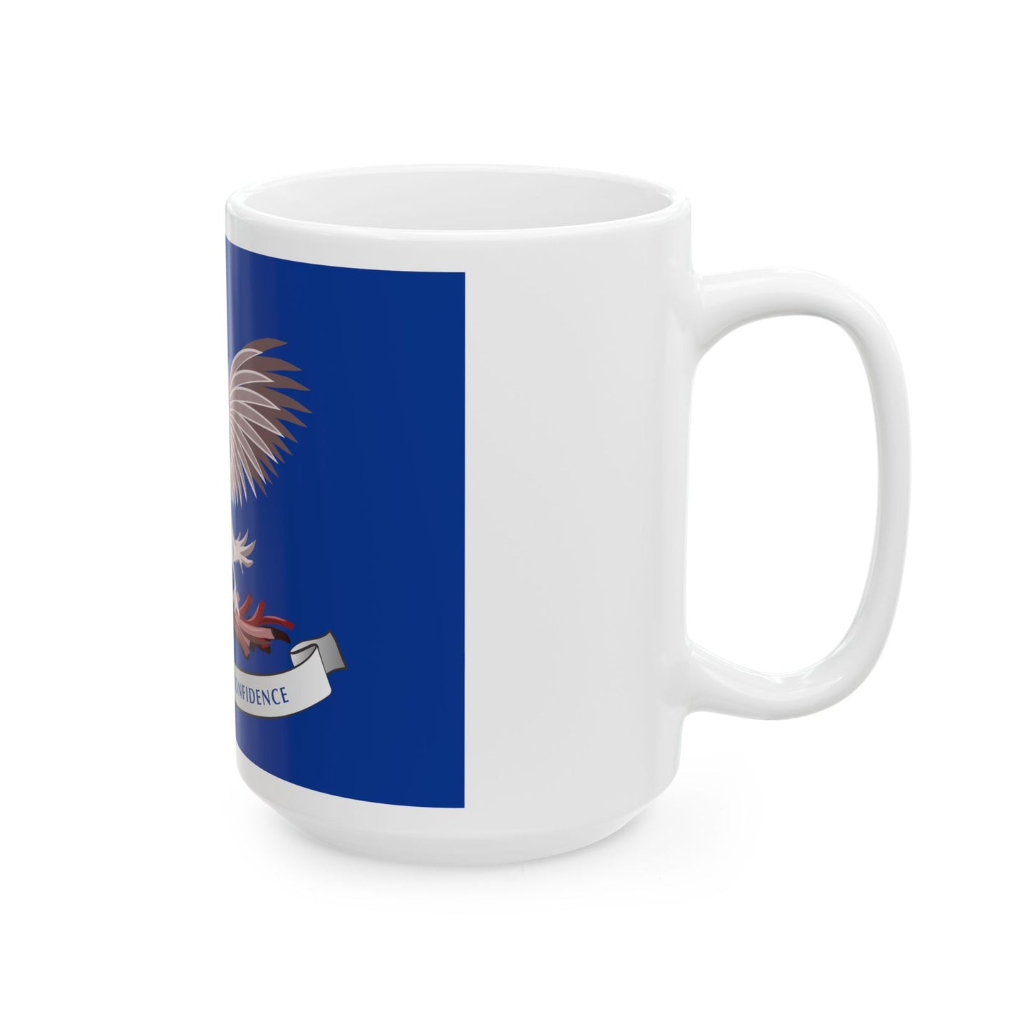 LOUISIANA PELICAN FLAG (United States) White Coffee Mug
