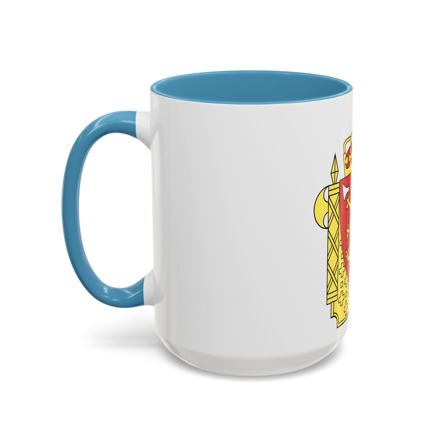 Coat of arms of the Norwegian Police Service - Accent Coffee Mug