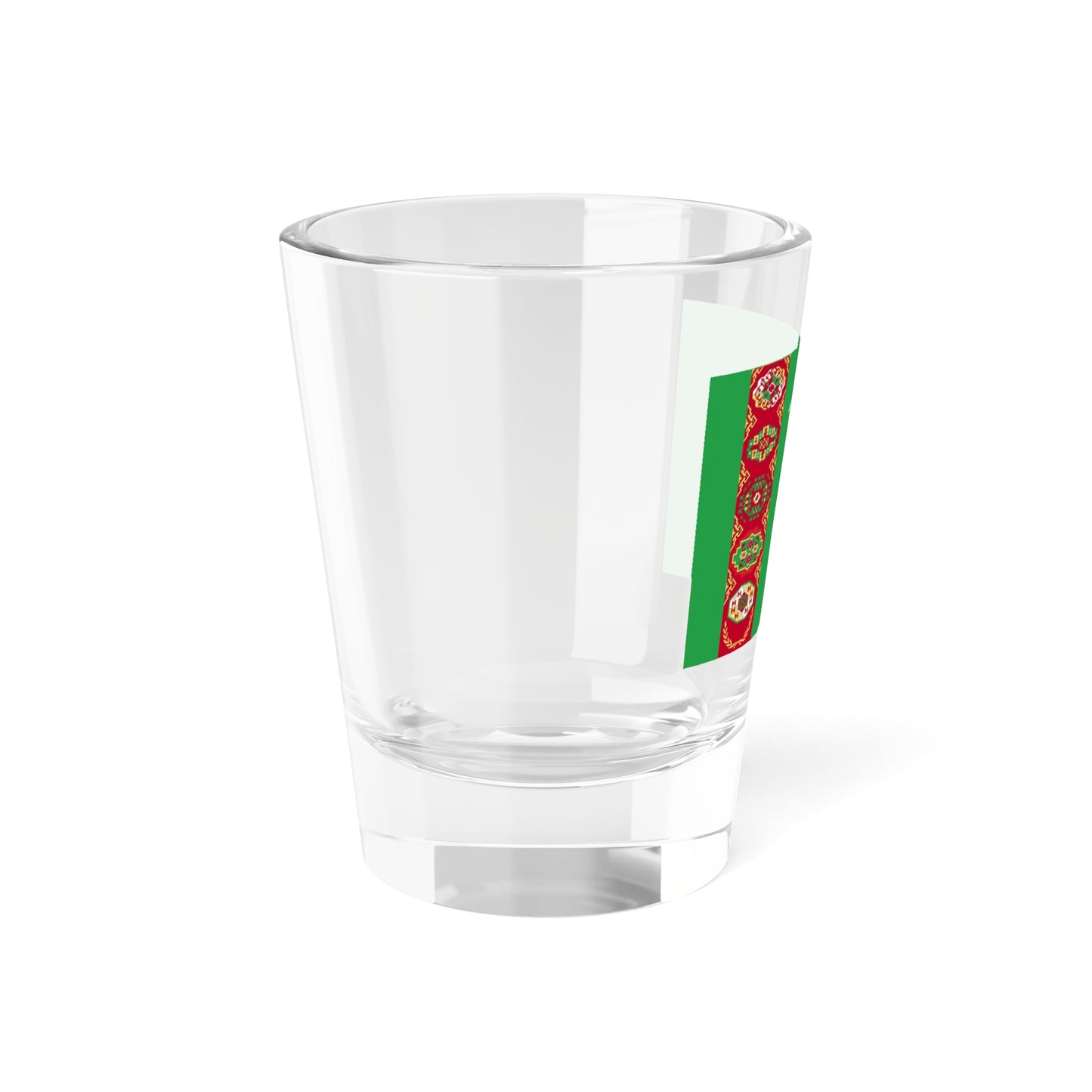Flag of Turkmenistan WFB 2004 (Turkmenistan) Shot Glass 1.5oz