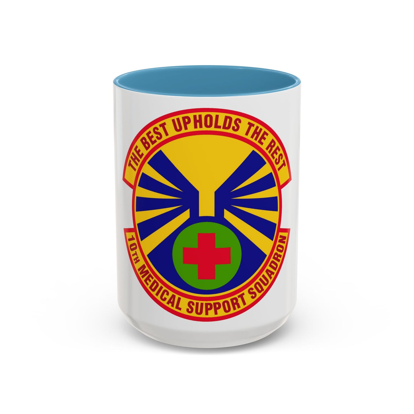 10th Medical Support Squadron (U.S. Air Force) Accent Coffee Mug