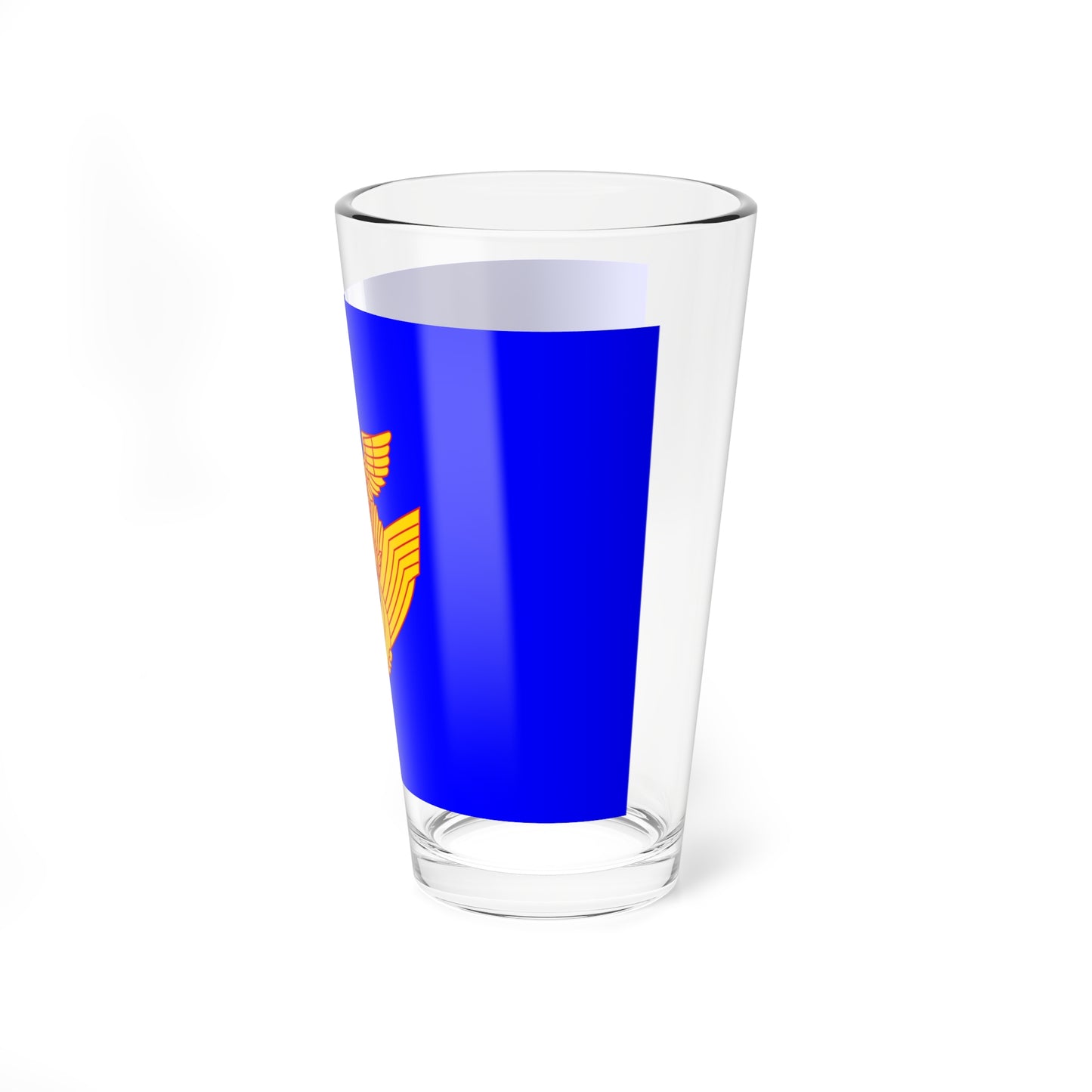 Flag of the Japan Air Self-Defense Force 1972-2001 (Japan) Pint Glass 16oz