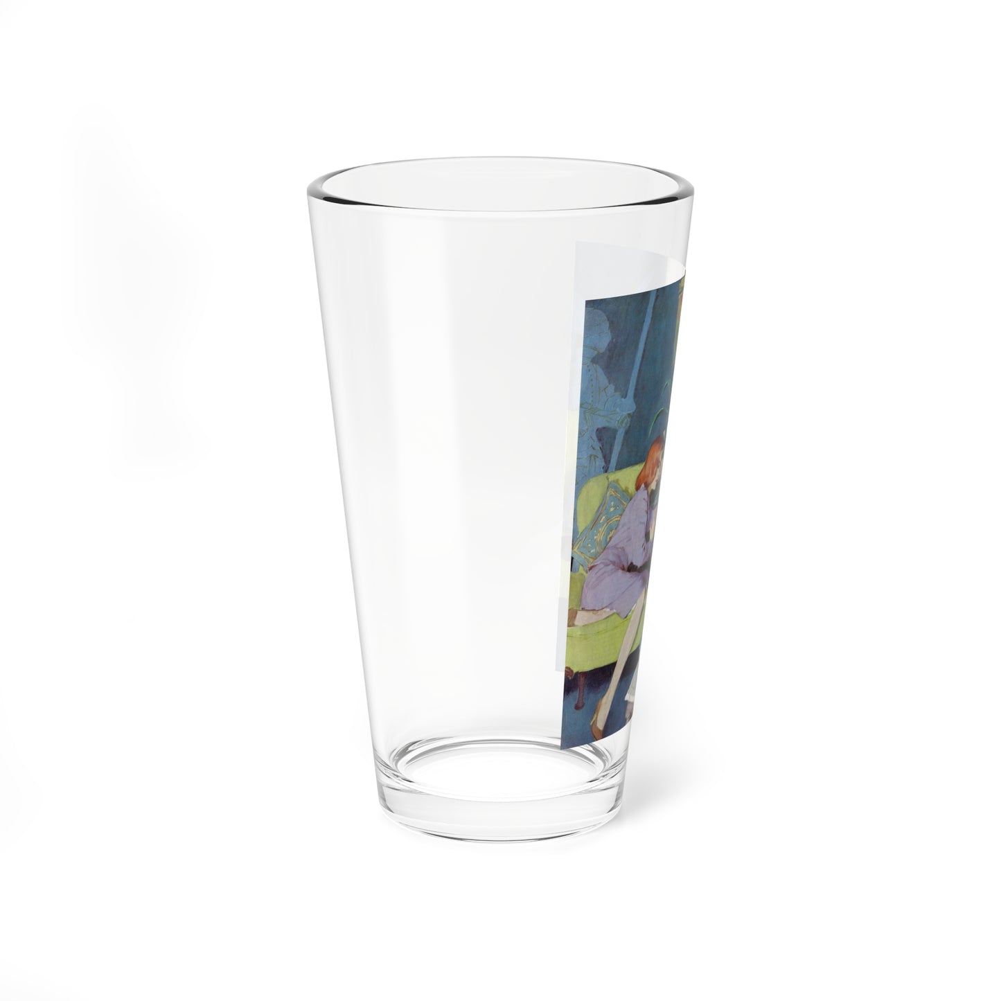 Illustration from The Saturday Evening Post 1959 - Pint Glass 16oz