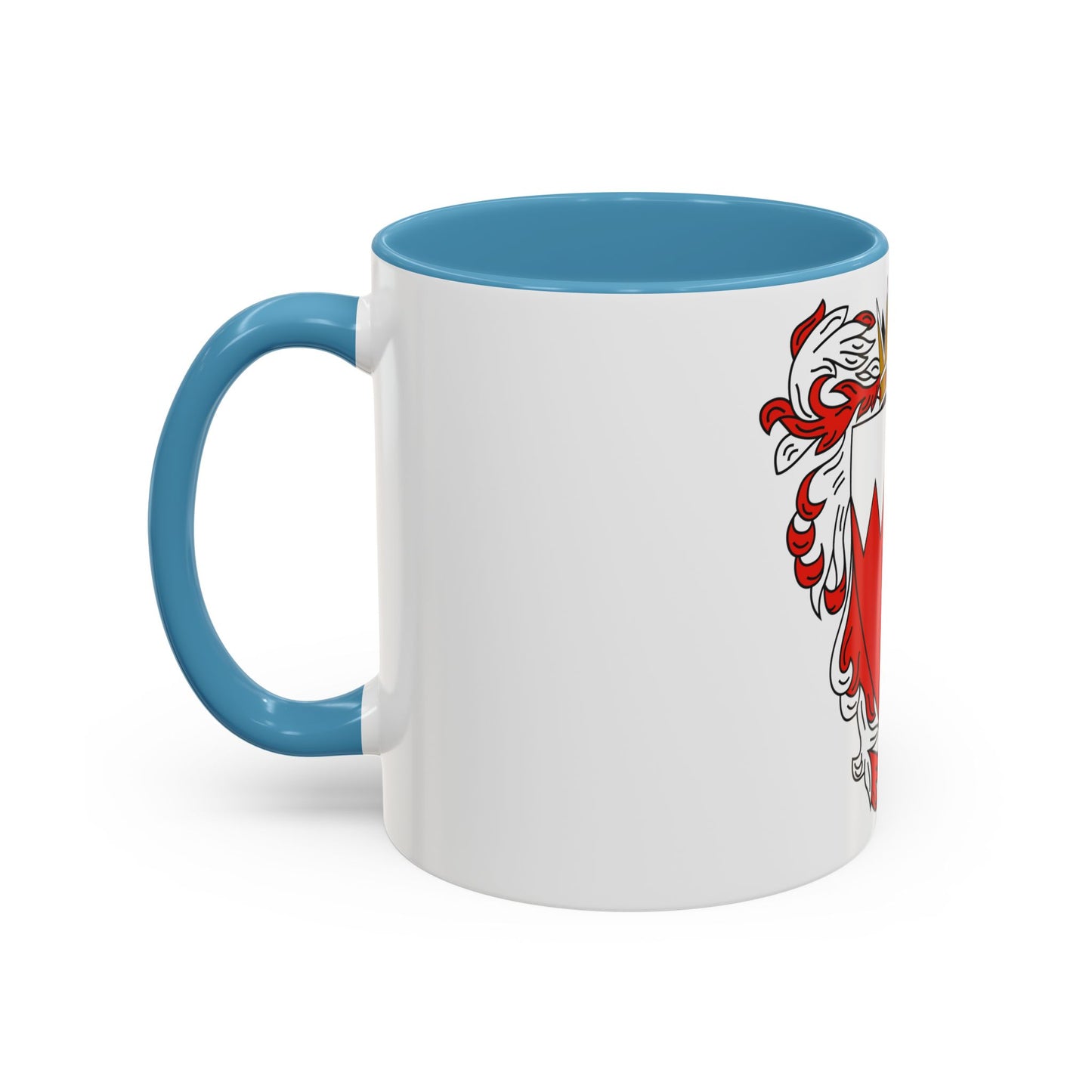 Coat of Arms of The Kingdom of Bahrain - Accent Coffee Mug