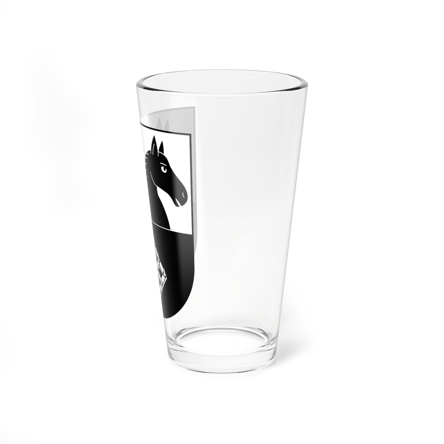 Deitingen-blazon (Switzerland) (Coat of Arms) Pint Glass 16oz