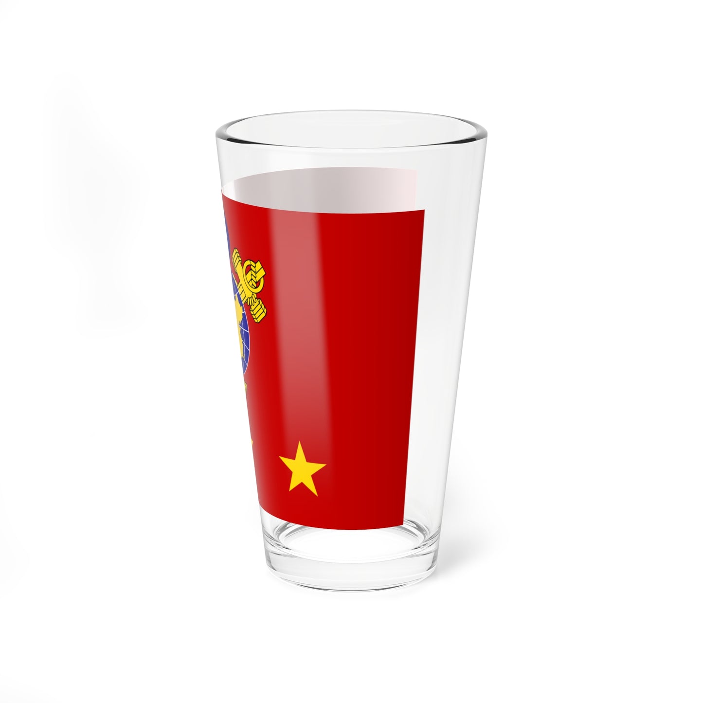 ROCMC Generals Flag (China) Pint Glass 16oz