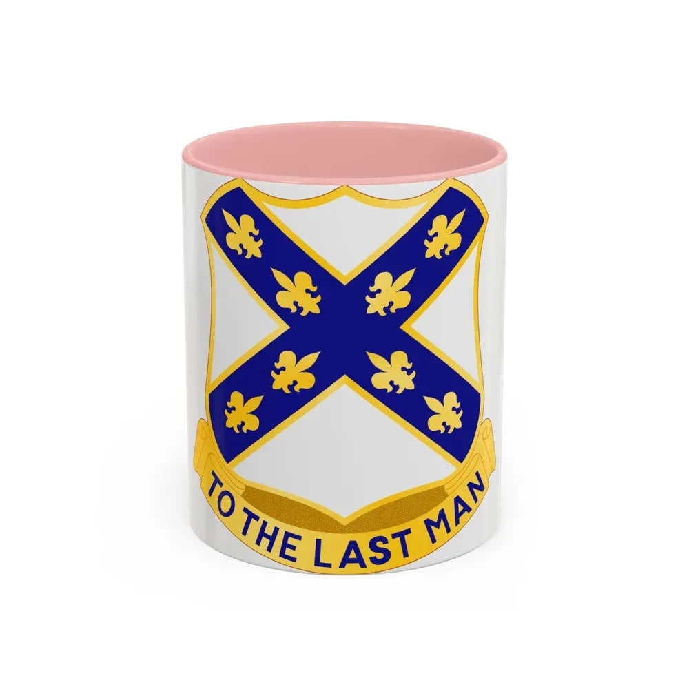 133rd Engineer Battalion (U.S. Army) Accent Coffee Mug 11oz Pink - Go Mug Yourself