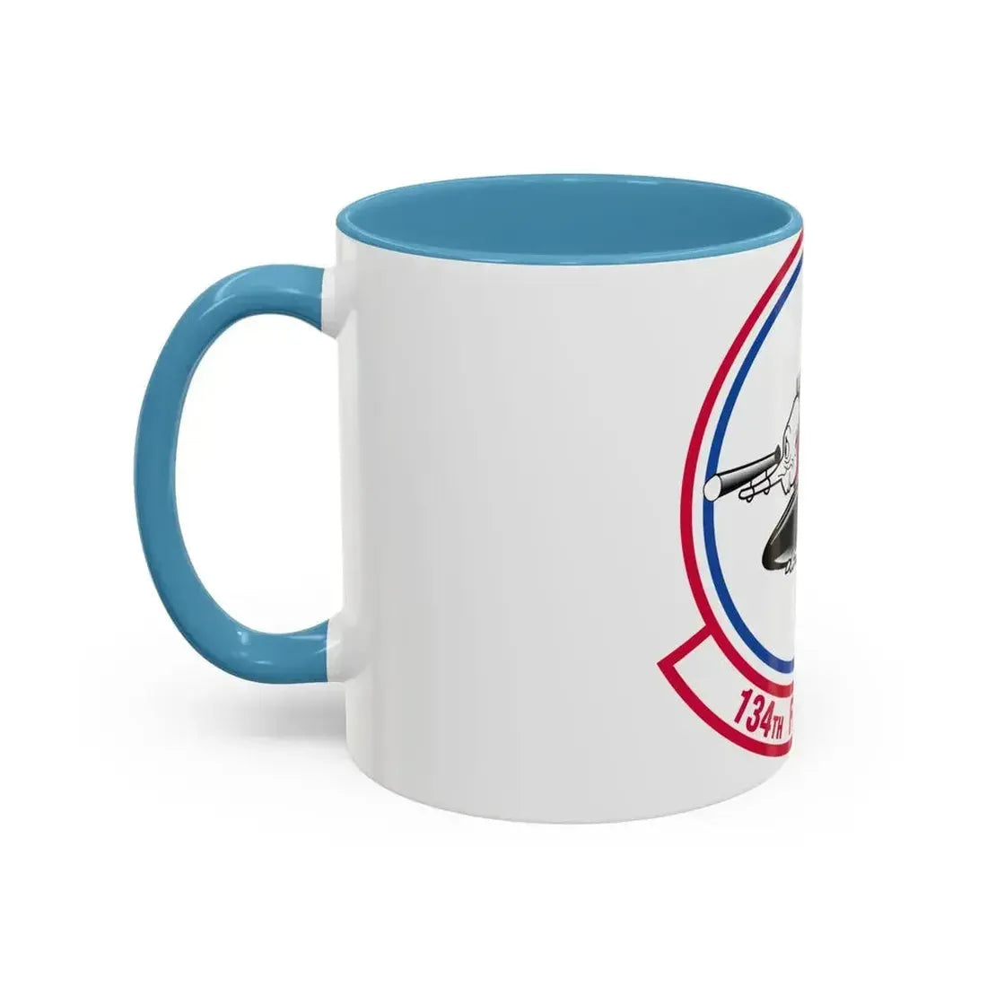 134 Fighter Squadron (U.S. Air Force) Accent Coffee Mug - Go Mug Yourself