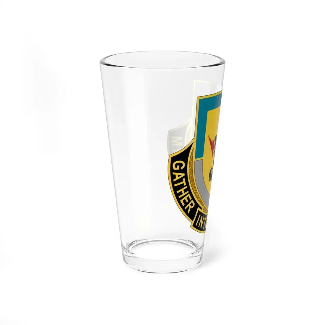 134 Military Intelligence Battalion (U.S. Army) Pint Glass 16oz - Go Mug Yourself